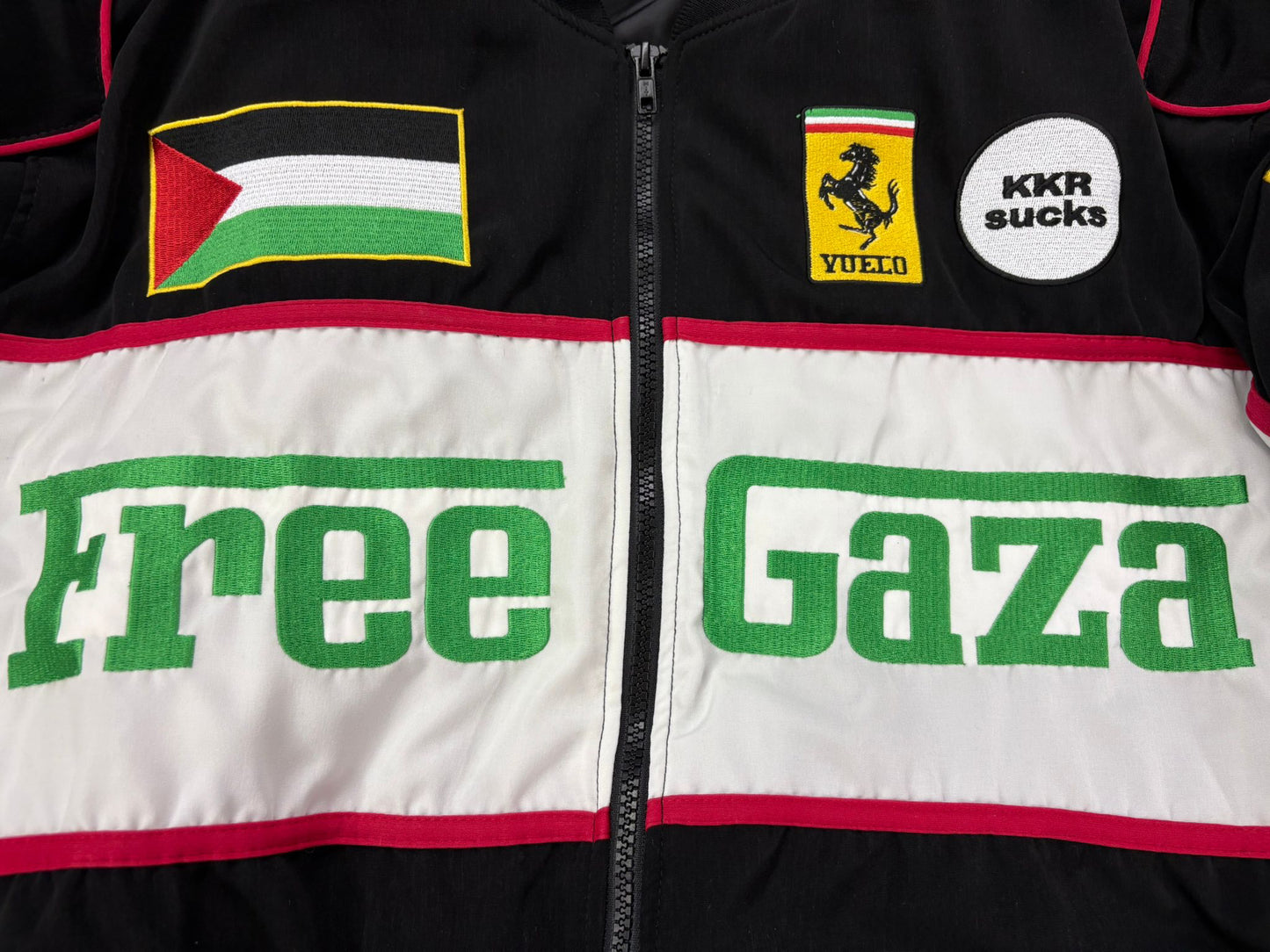 V.V.G X Free Gaza Black