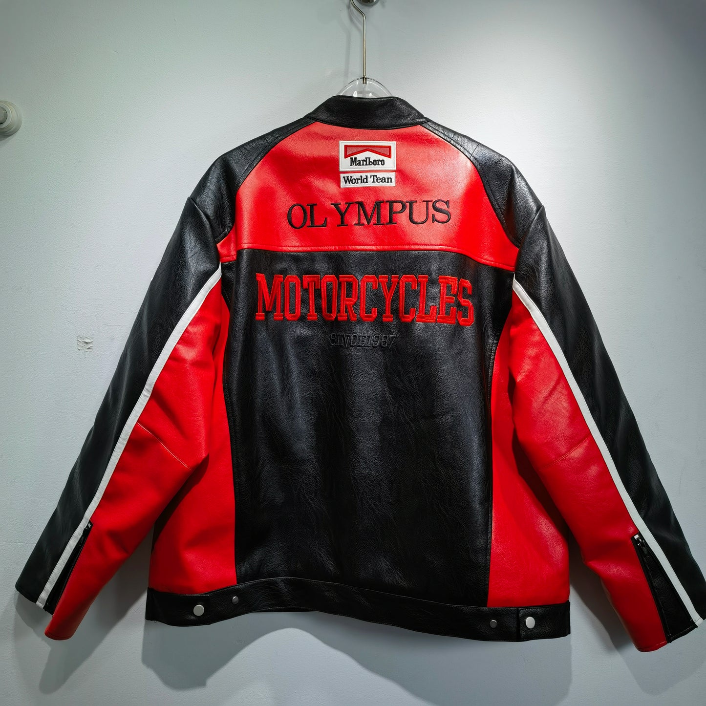 Olympus Ferrari Leather Racing Jacket