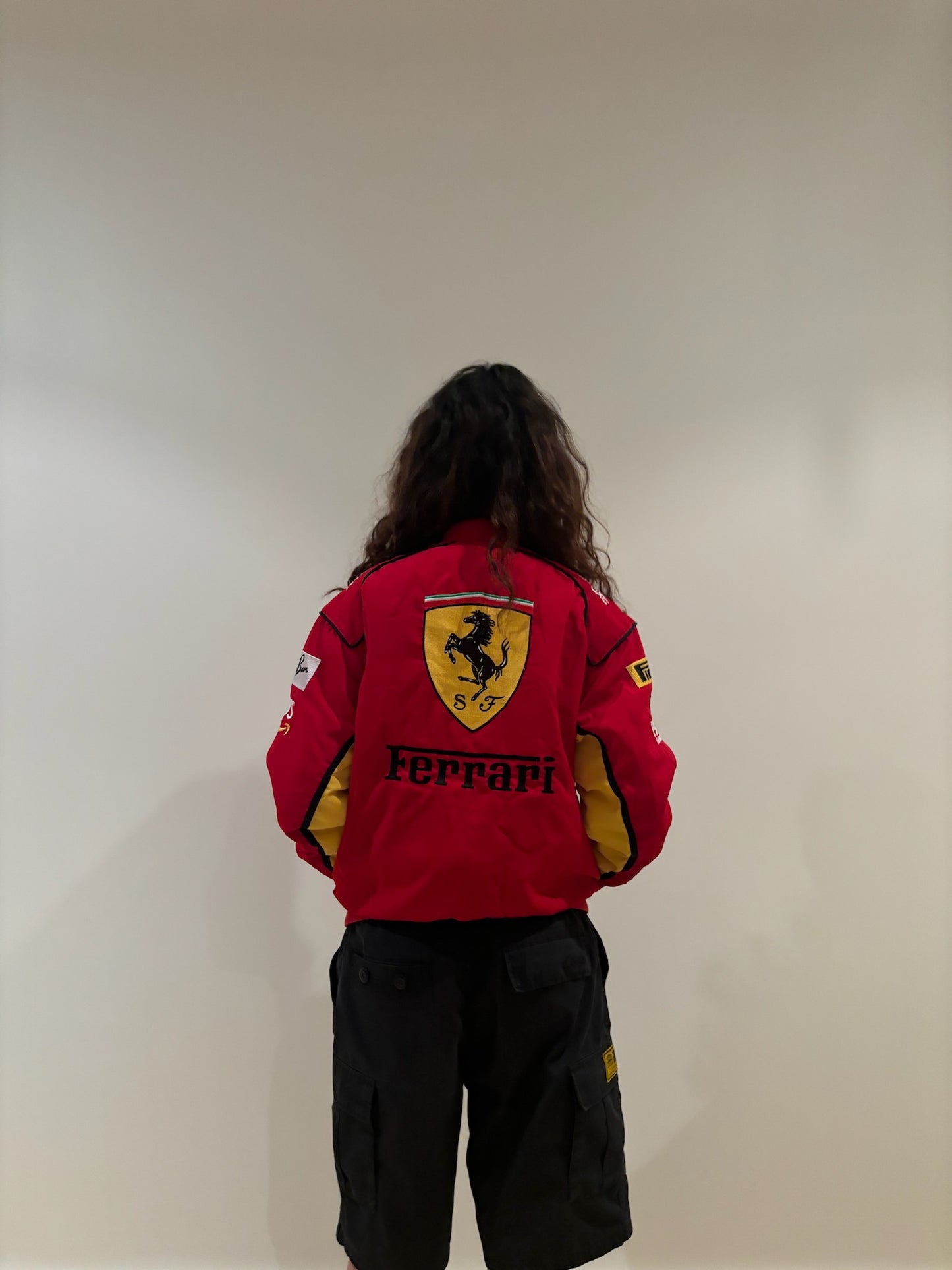 2025 Ferrari Red & Yellow Jacket