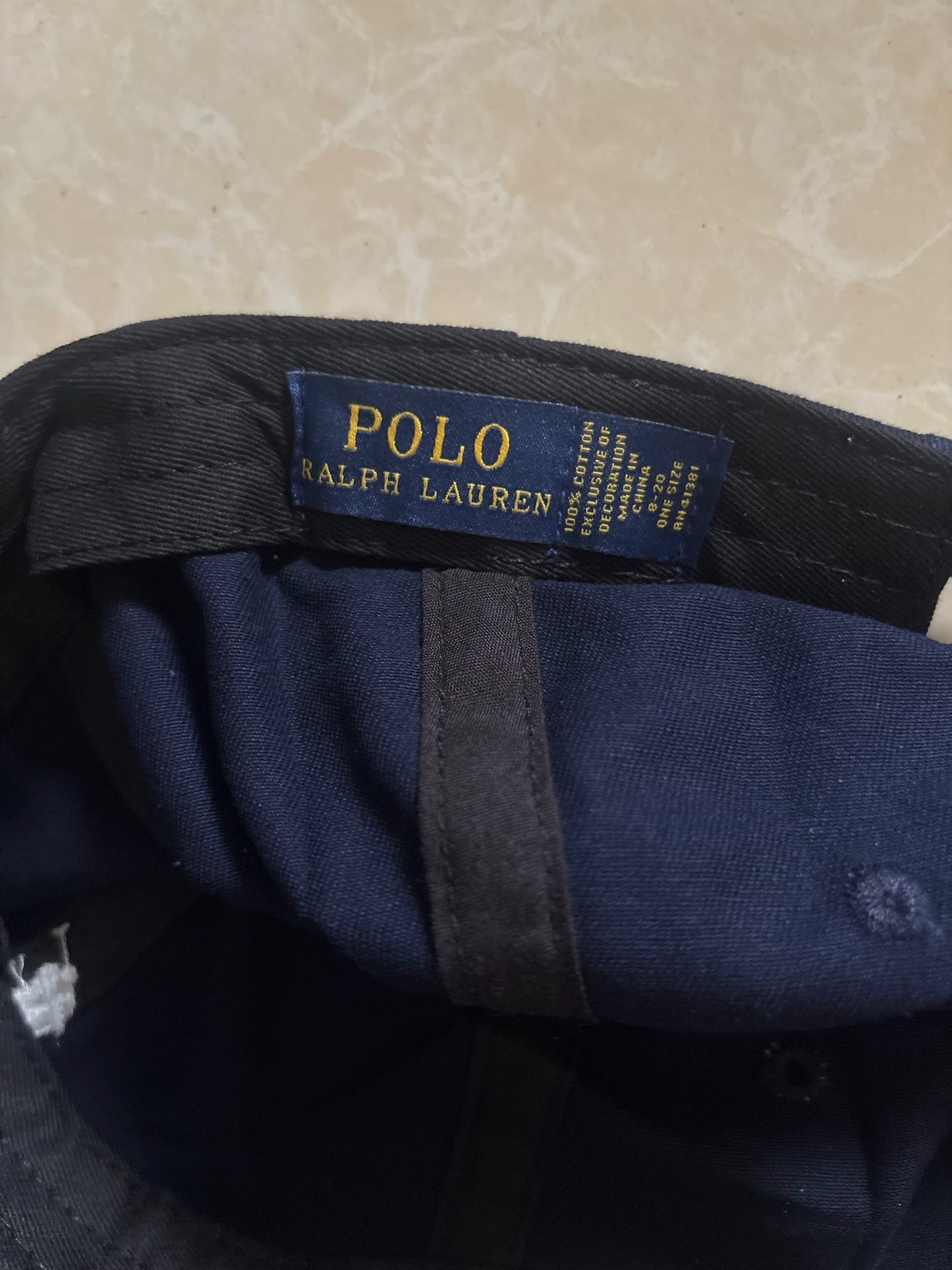 Polo Ralph Lauren Baseball Cap - Navy Blue
