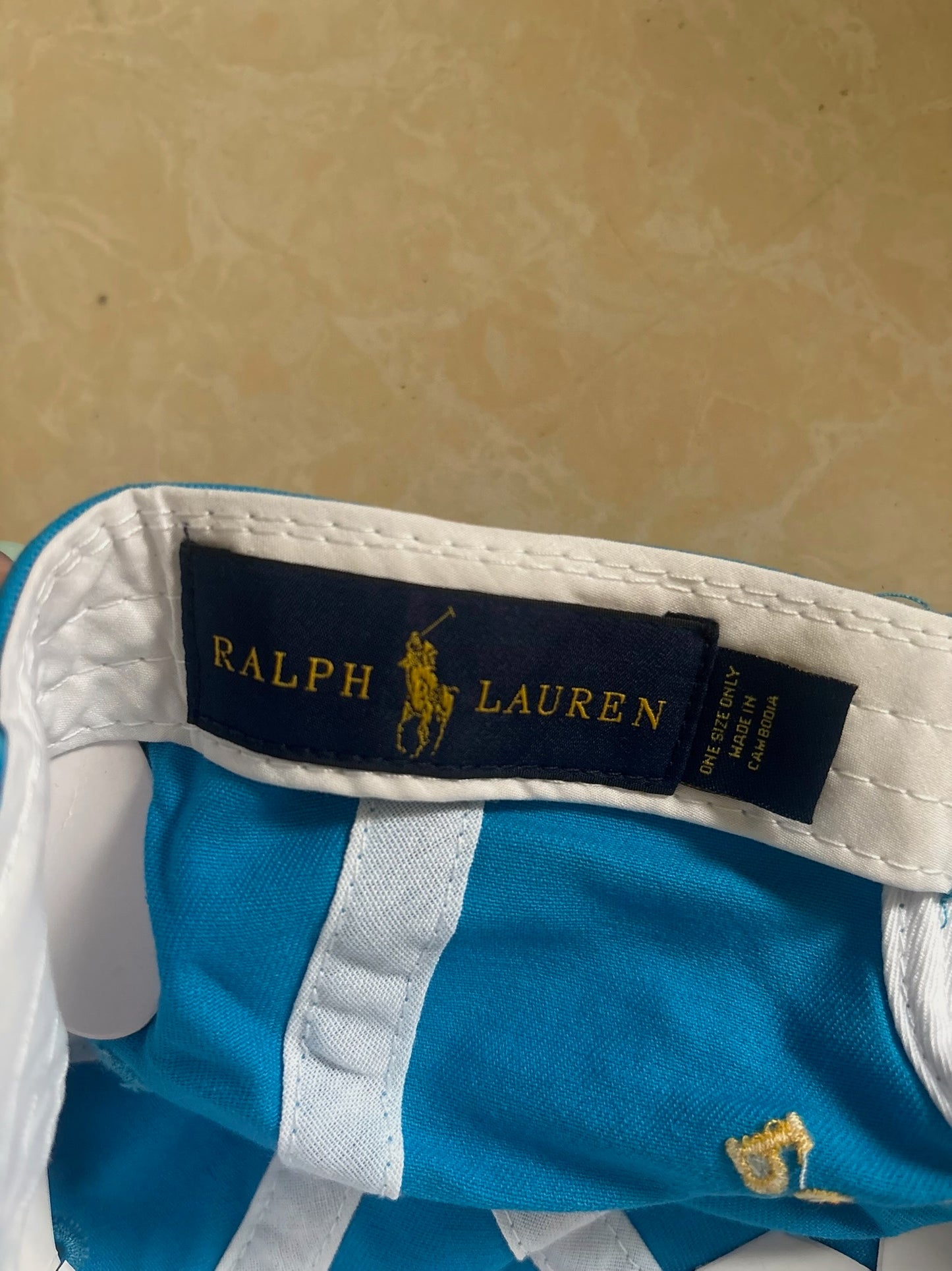 Polo Ralph Lauren Baseball Cap - Turquoise Blue