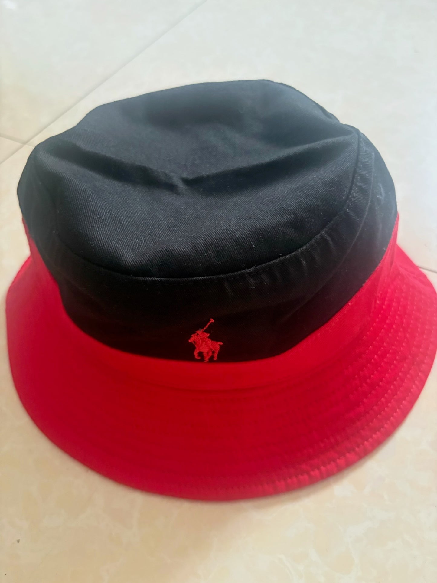 Polo Ralph Lauren Bucket Hat - Black/Red