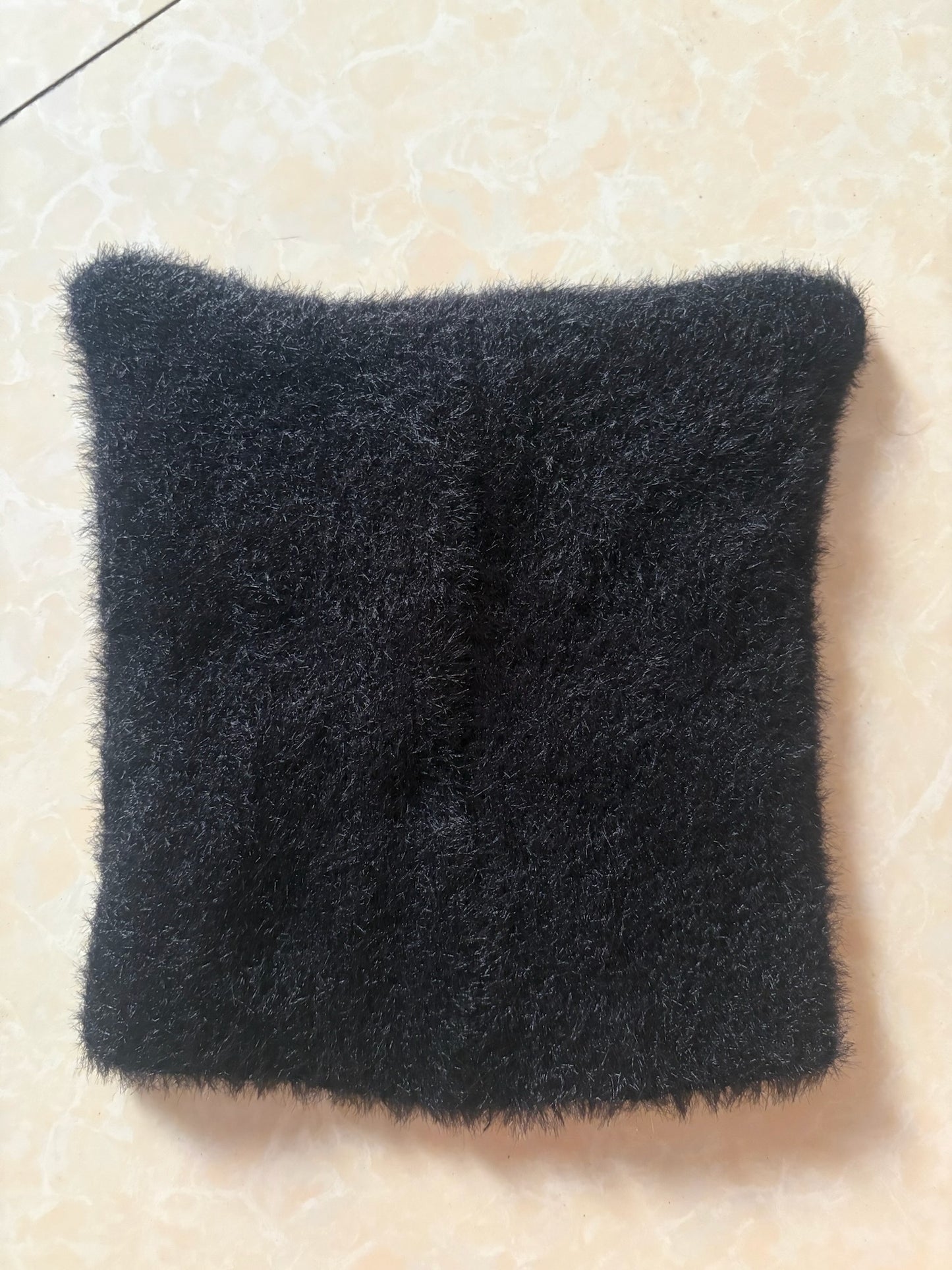 Cat Ear Star Beanie-Black