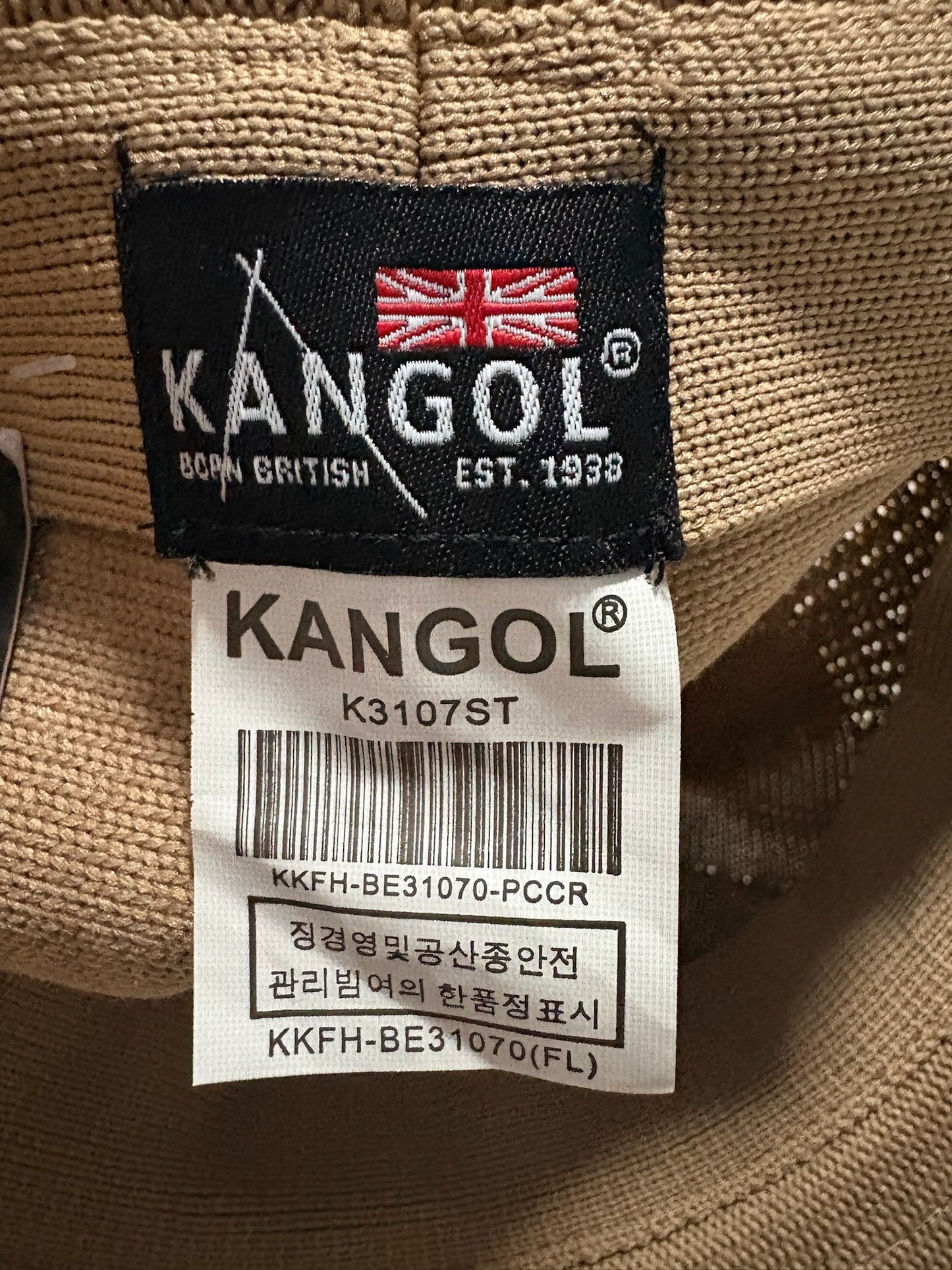 Kangol Tropic 504 Ventair flat cap-Tan