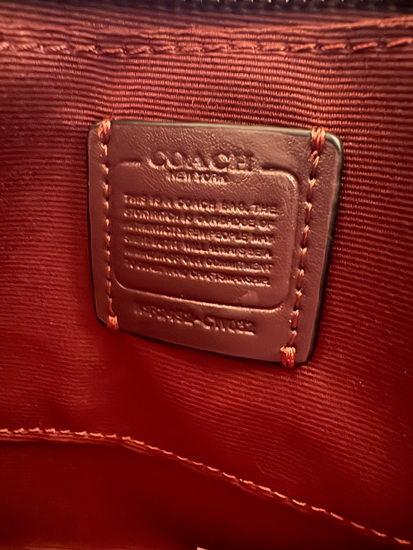 Coach City Mini Tote Bag in Signature Canvas – Brown
