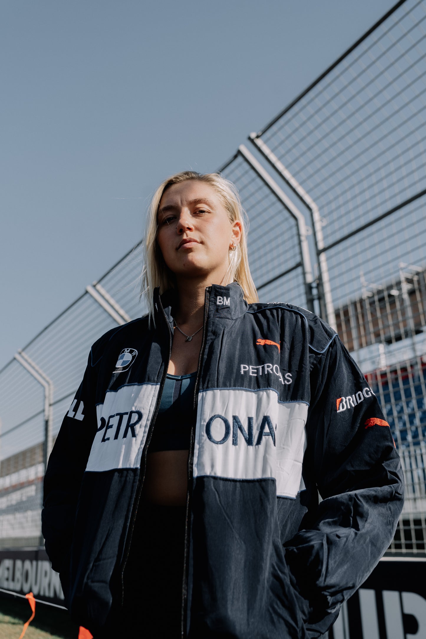 Vintage BMW PUMA Racing Jacket