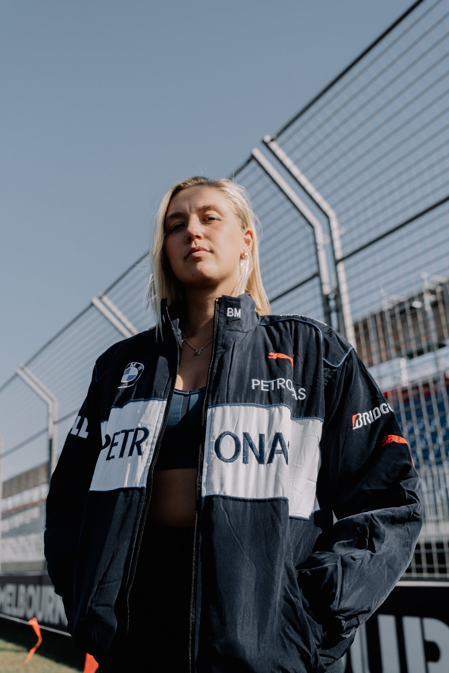 Vintage BMW PUMA Racing Jacket