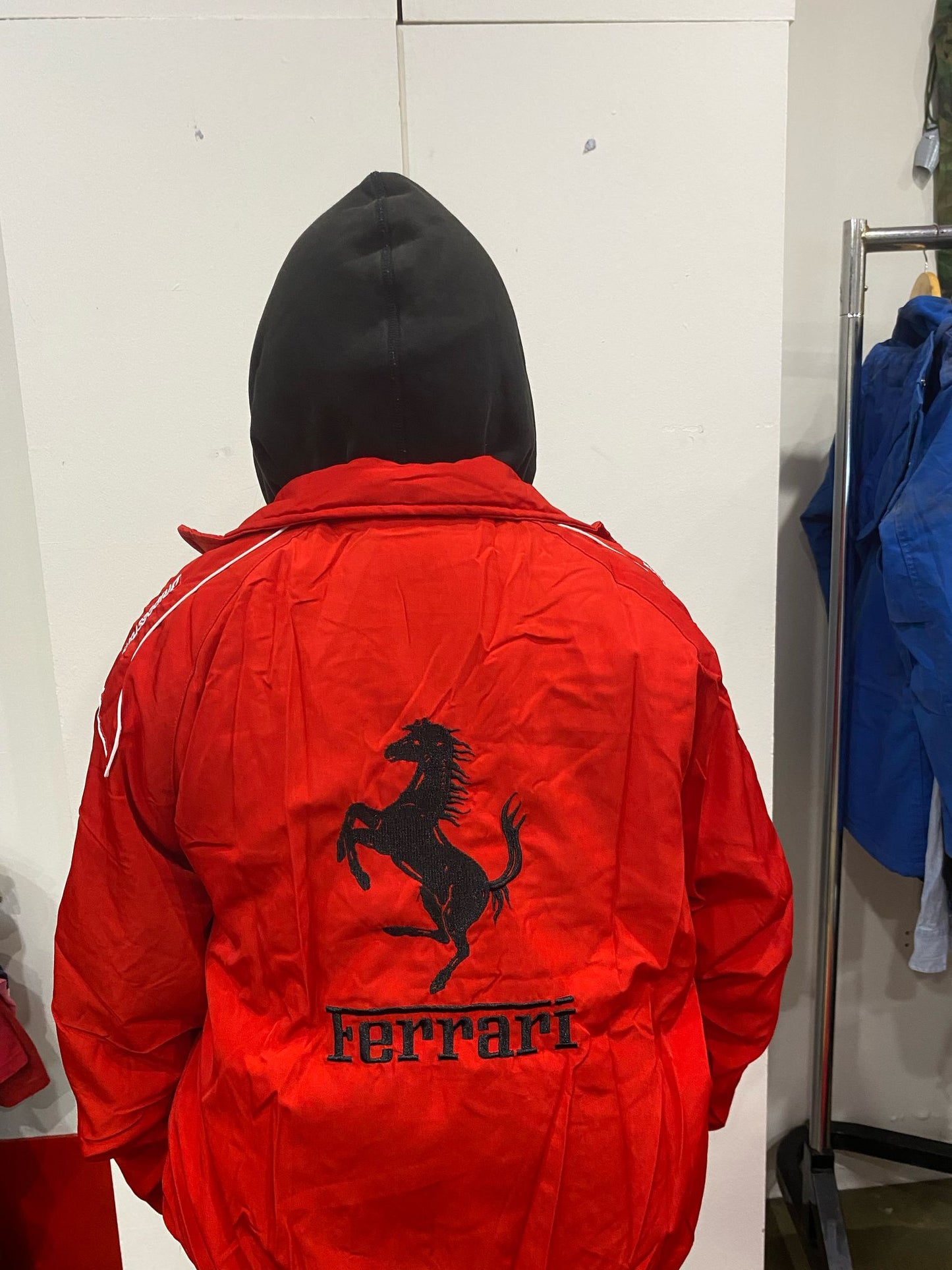Red Vintage Puma Ferrari Racing Jacket