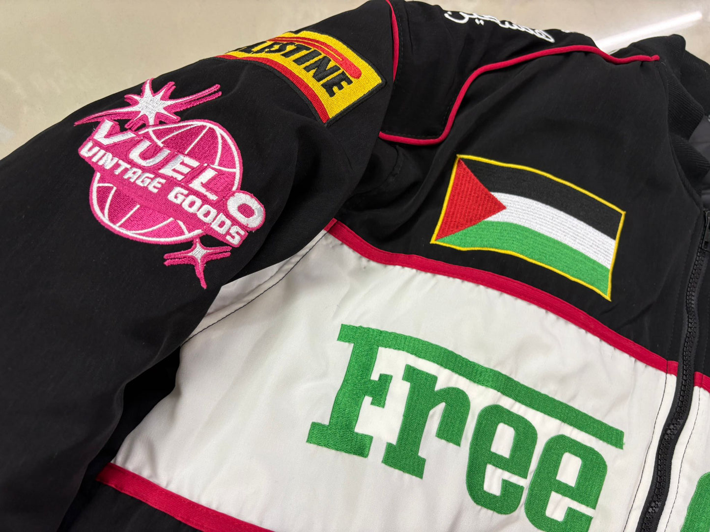 V.V.G X Free Gaza Black