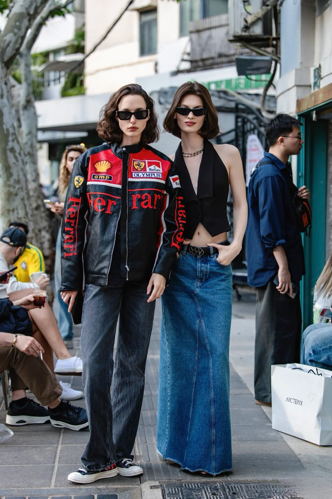 Olympus Ferrari Leather Racing Jacket
