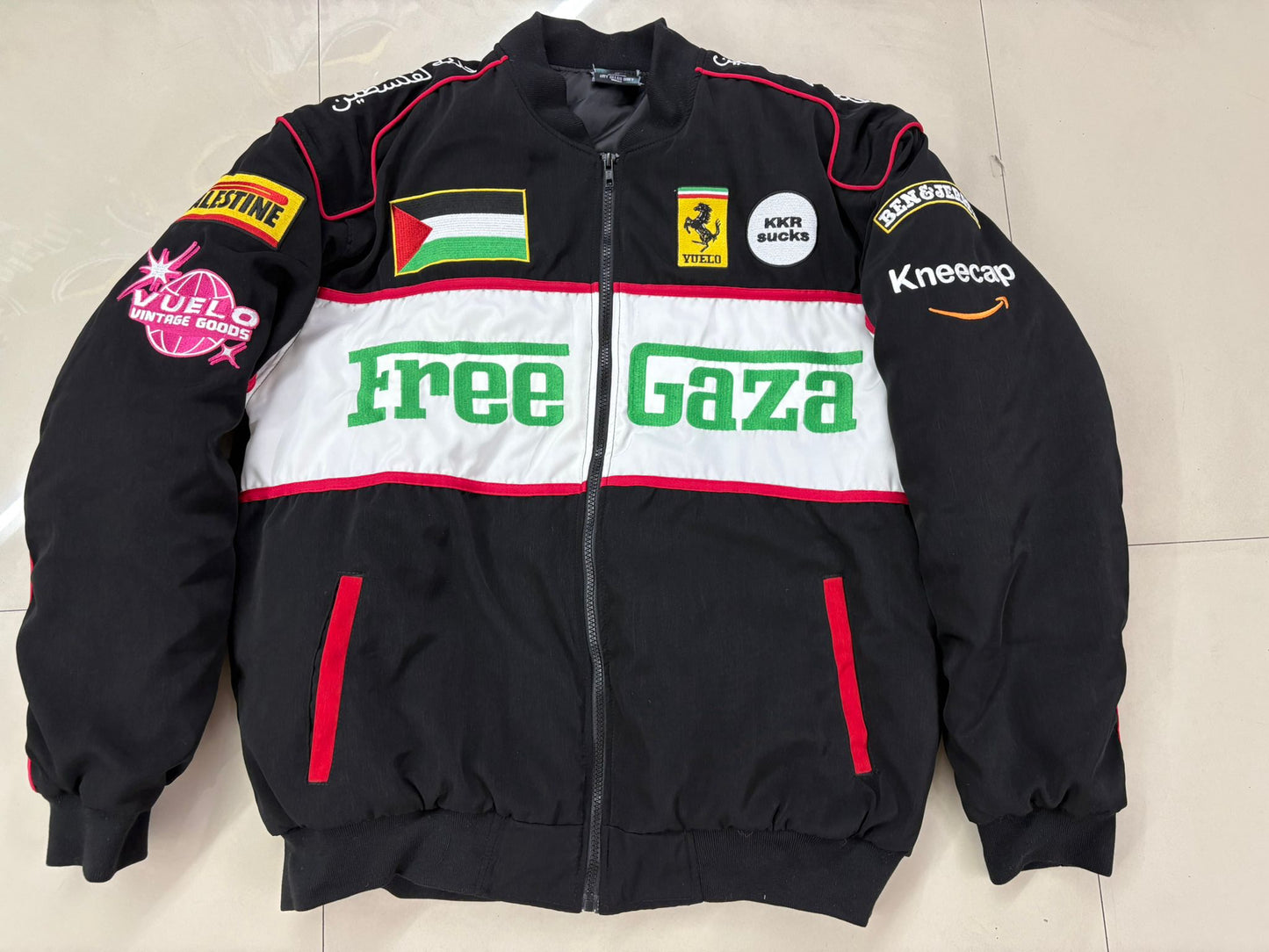 V.V.G X Free Gaza Black