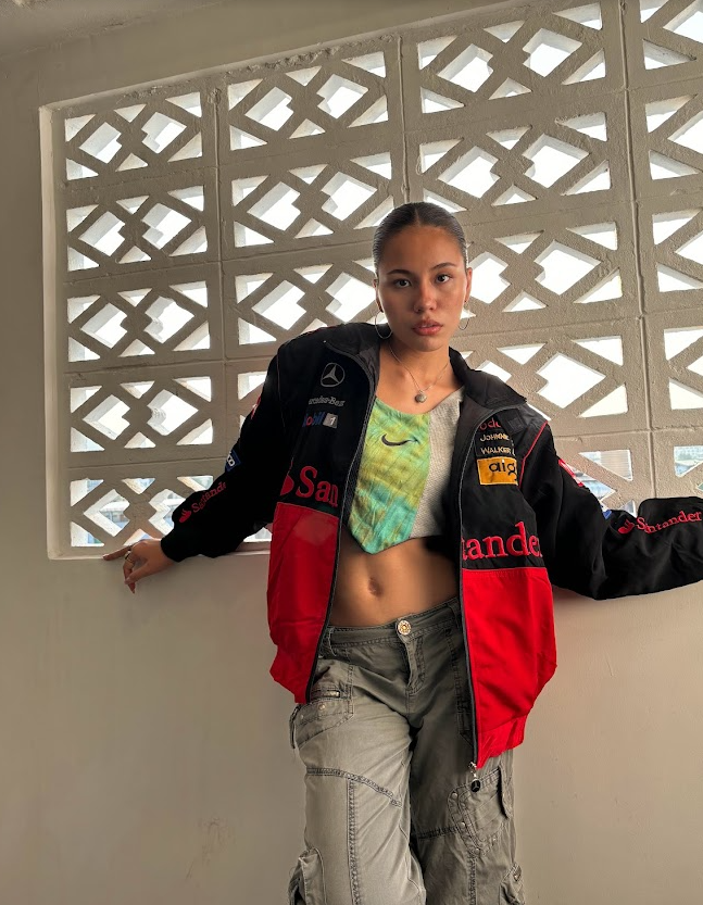 Red Mercedes Vintage Racing Jacket