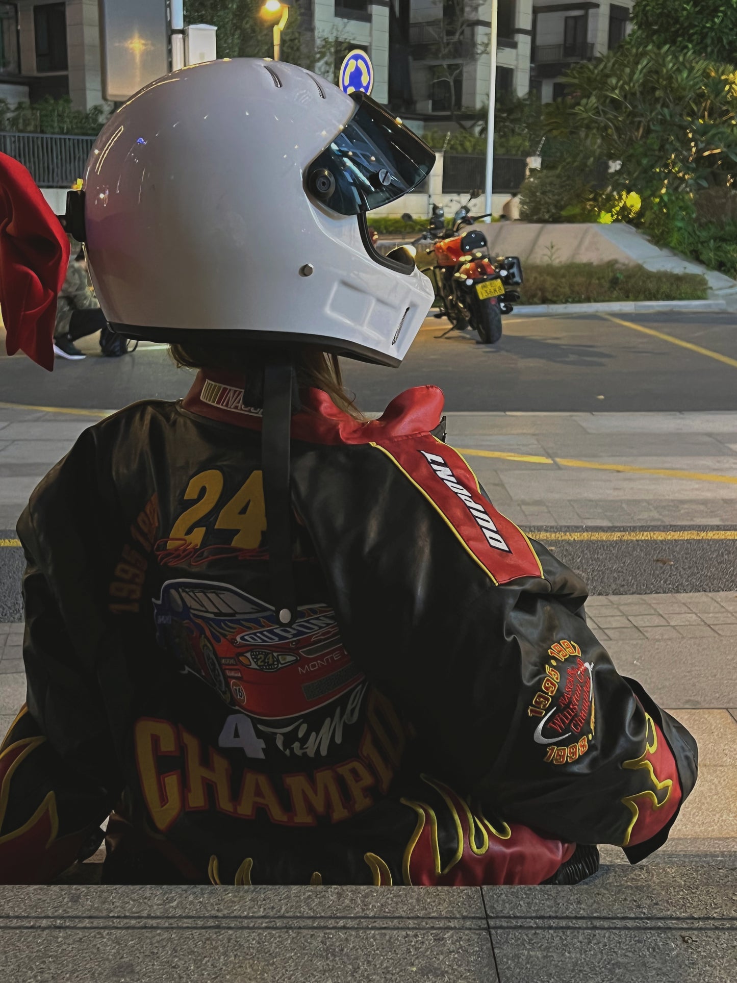 Jeff Gordon Leather Nascar Racing Jacket