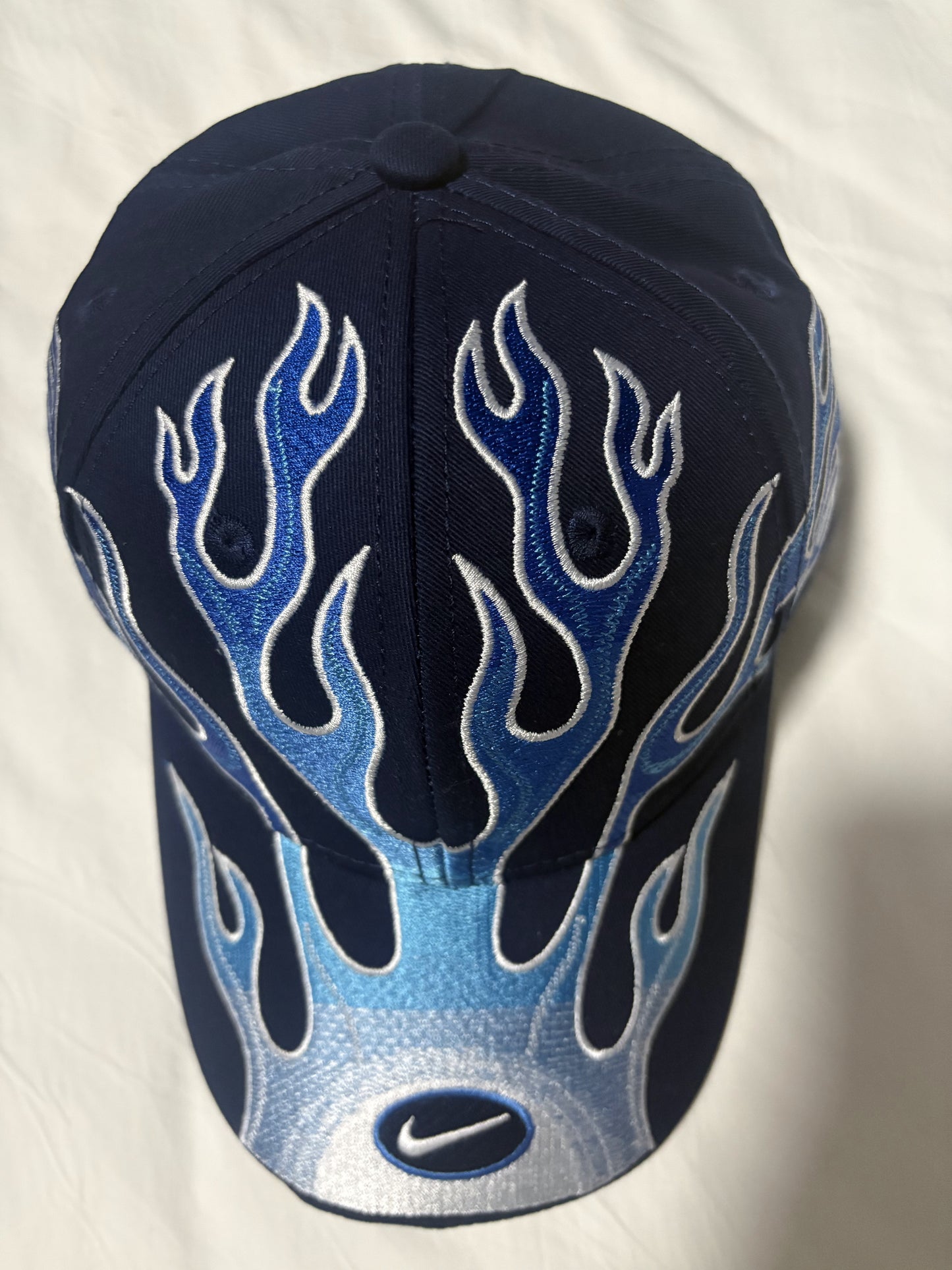 Nike Structured OG Flame Club Cap-Midnight Navy