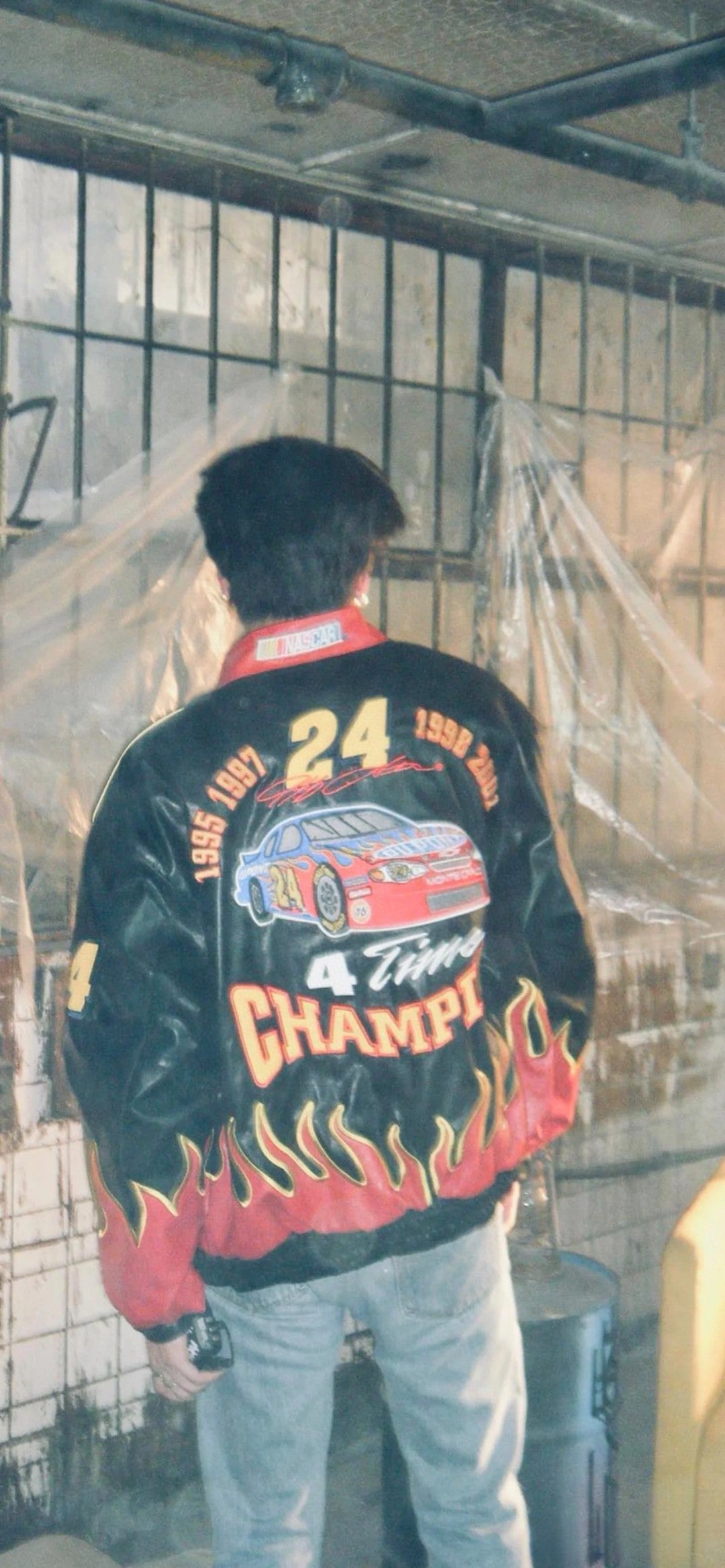 Jeff Gordon Leather Nascar Racing Jacket