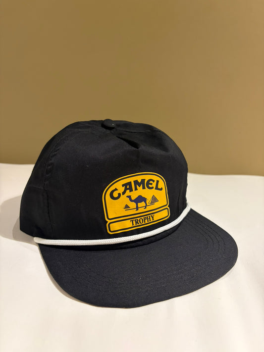 Camel Trophy 5-panel rope snapback cap-Black