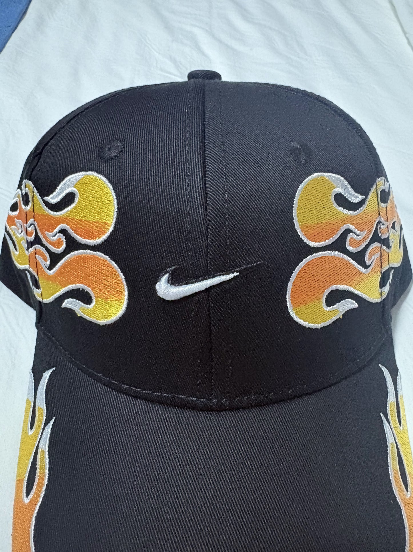 Nike Semi-Structured OG Flame Club Cap-Black