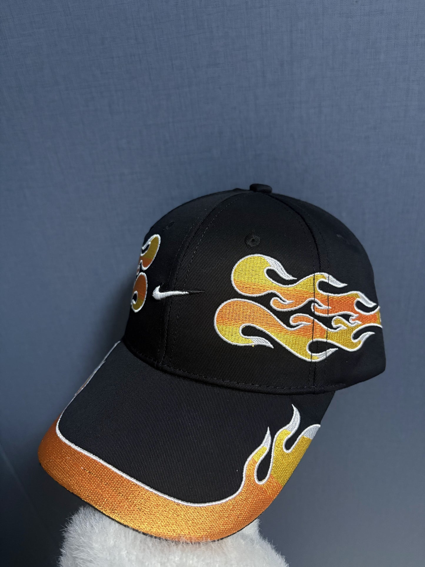 Nike Semi-Structured OG Flame Club Cap-Black