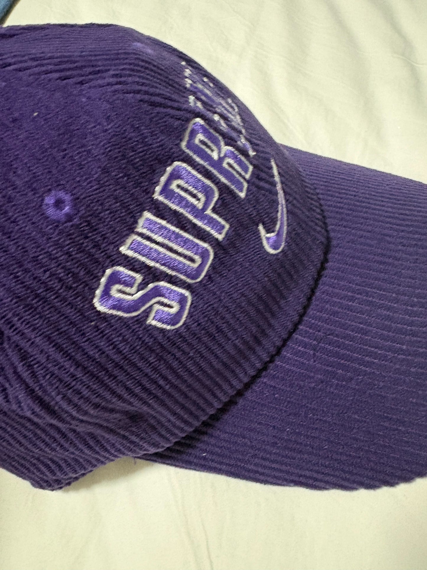 Supreme x Nike Arc Corduroy 6-Panel-Purple