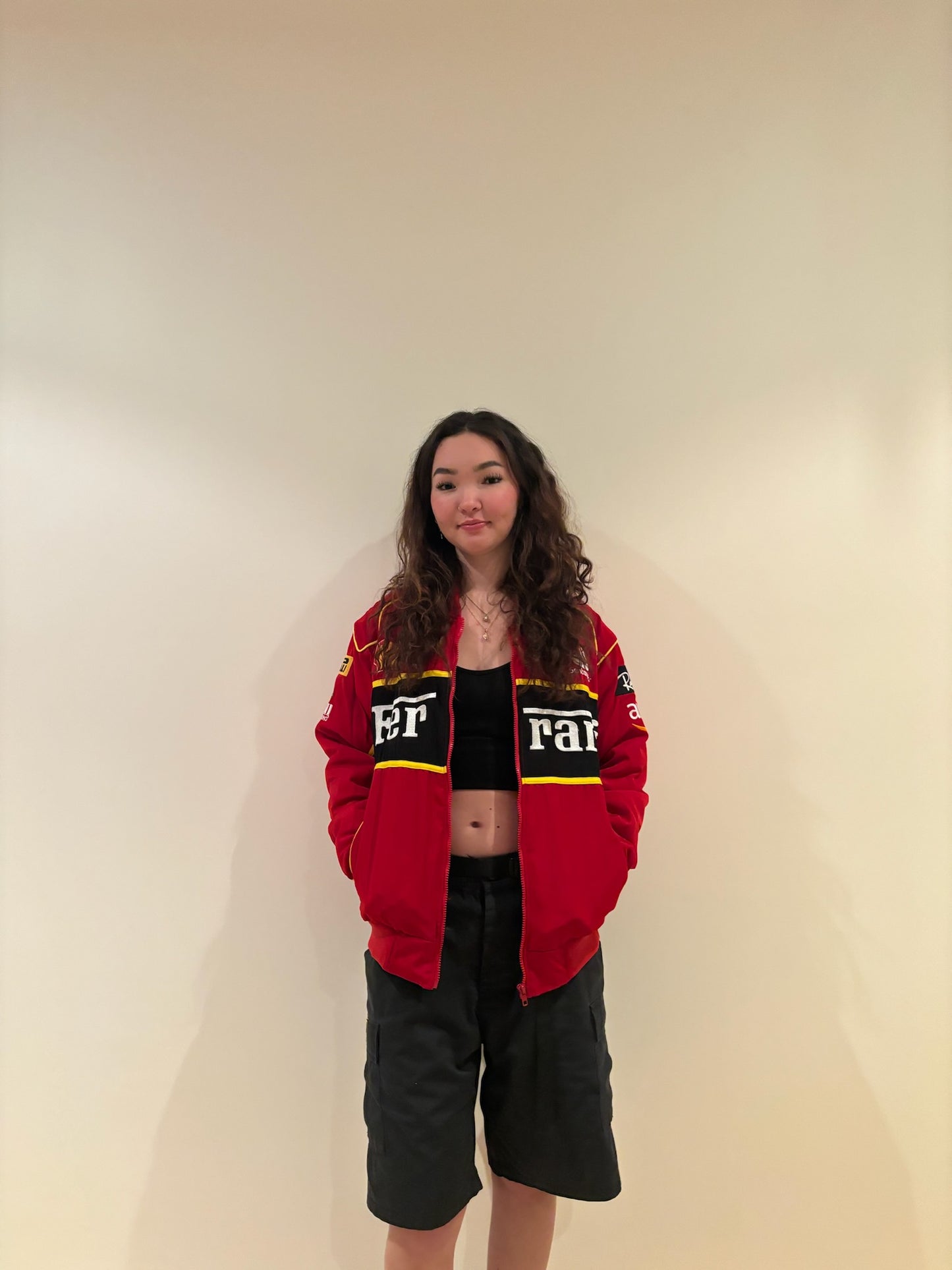 2025 Ferrari Puma Red & Black Jacket