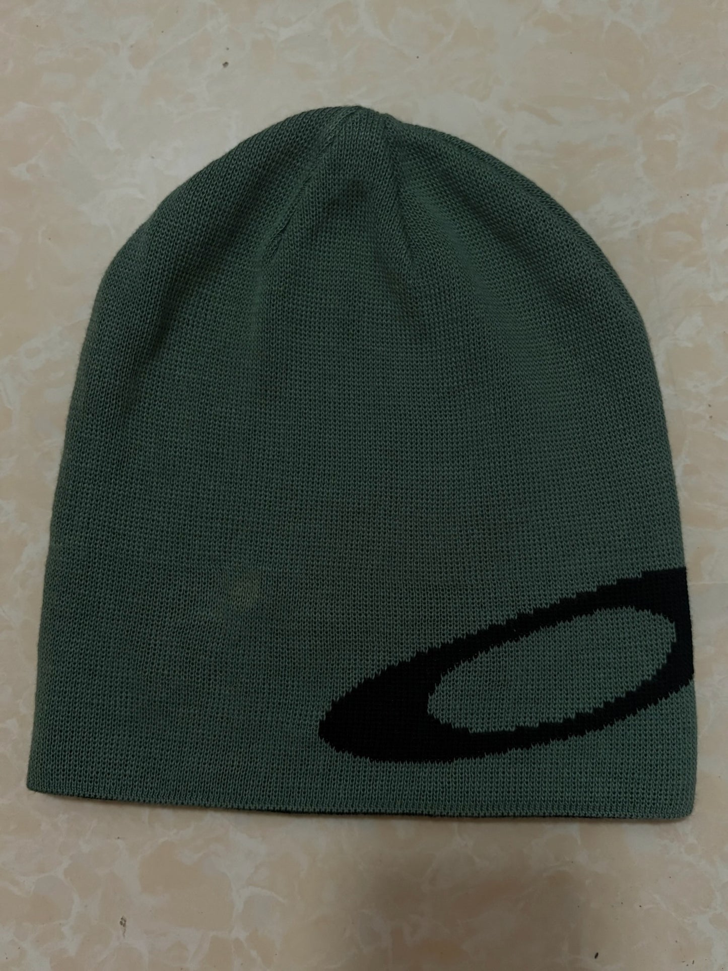 Oakley Ellipse Beanie Olive Green