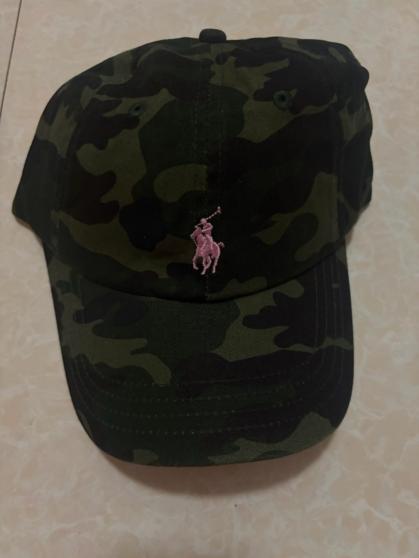 Polo Ralph Lauren Baseball Cap - Camouflage White logo