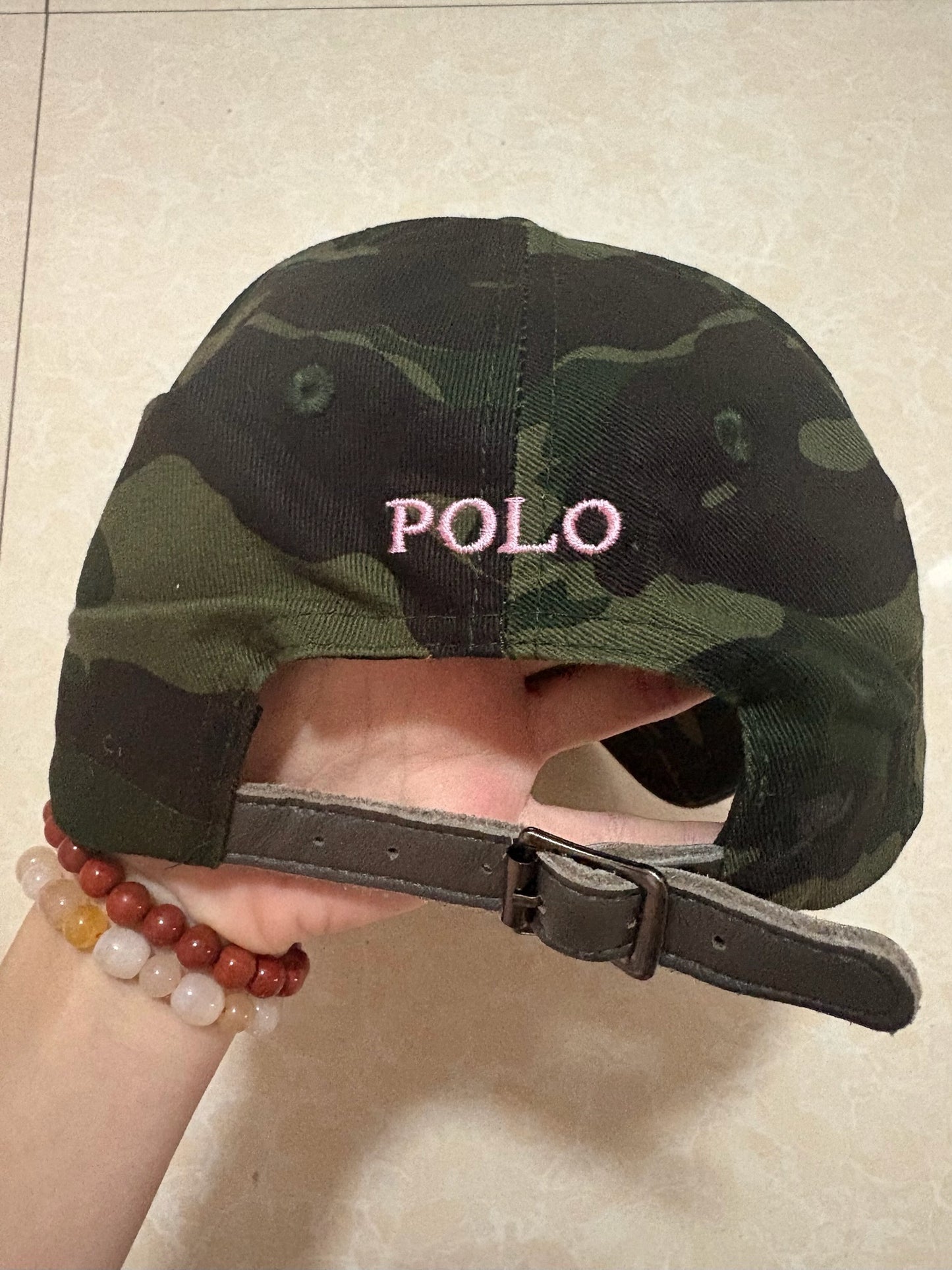 Polo Ralph Lauren Baseball Cap - Camouflage White logo