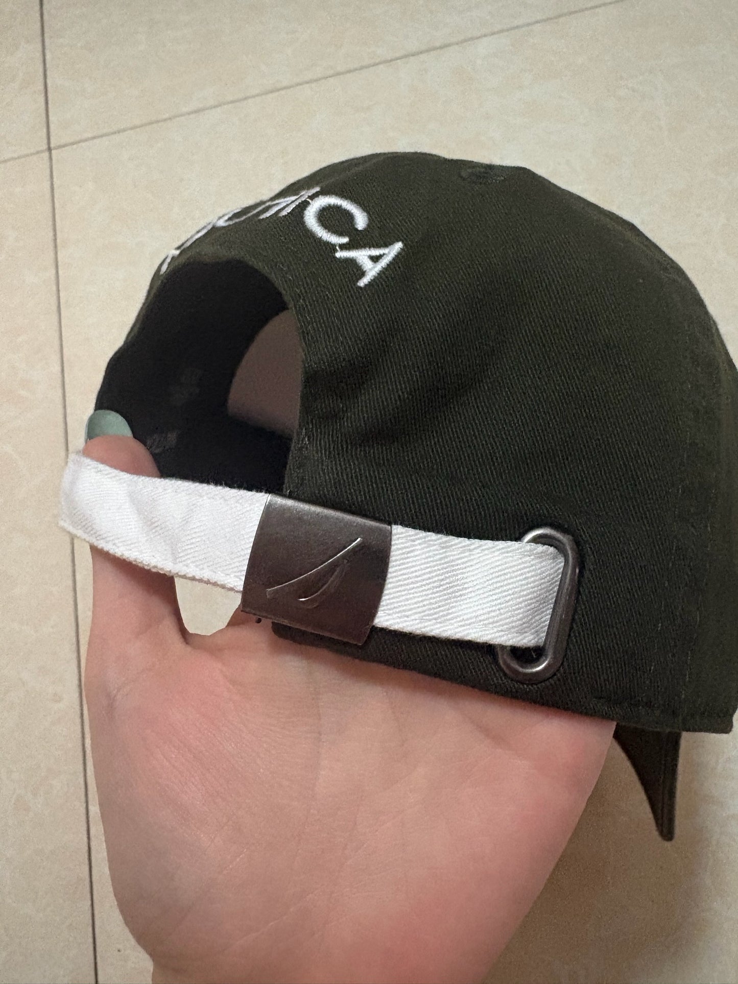 Nautica Baseball Cap Hat-Black