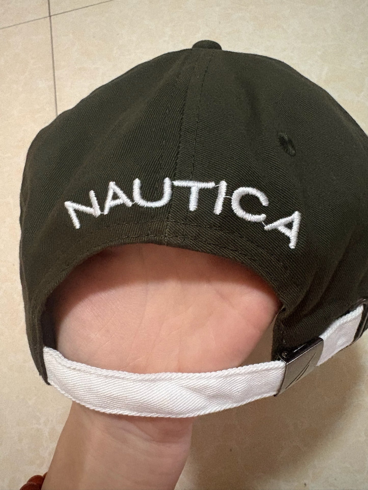 Nautica Baseball Cap Hat-Black