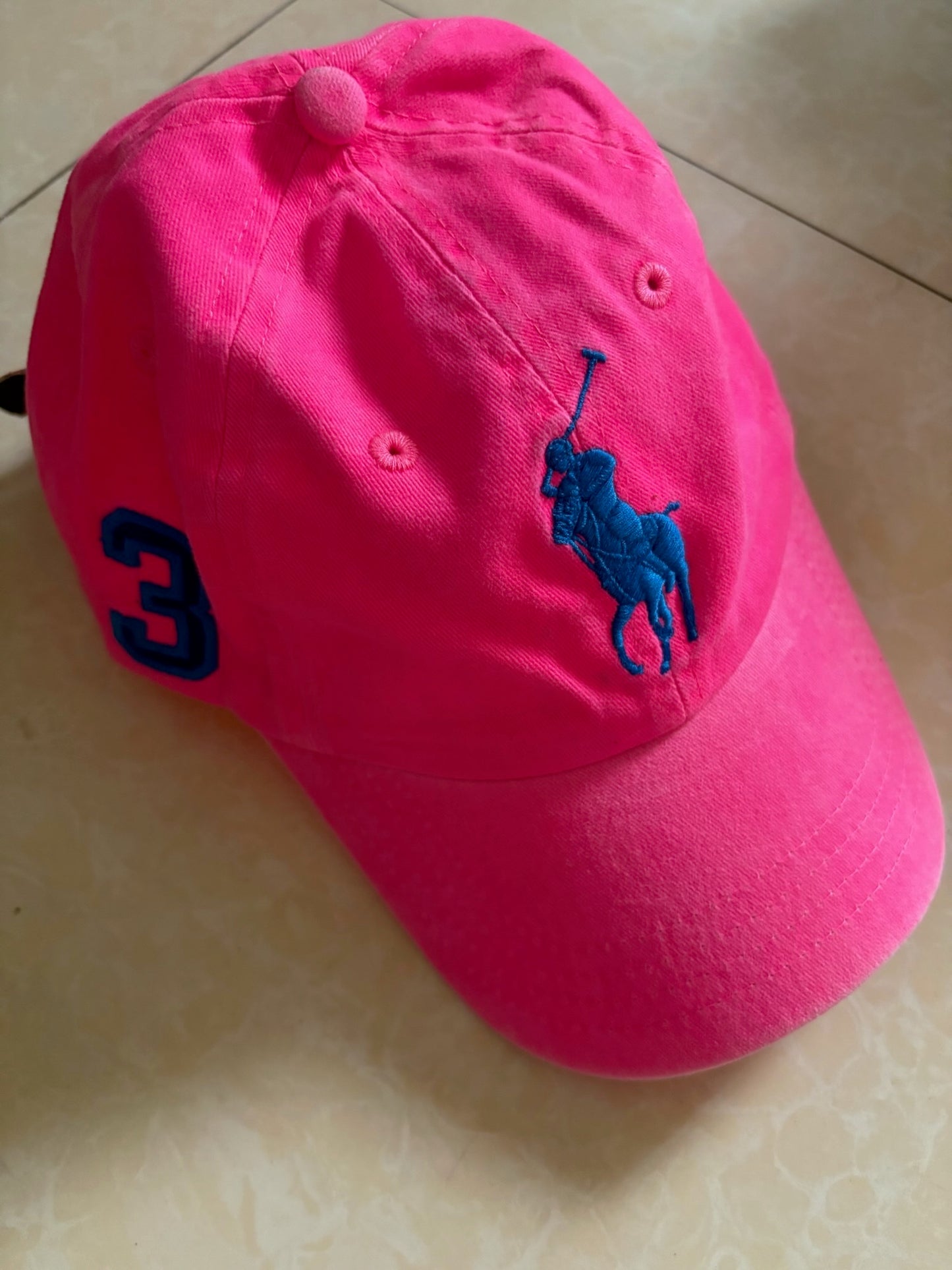 Polo Ralph Lauren Baseball Cap - Hot Pink