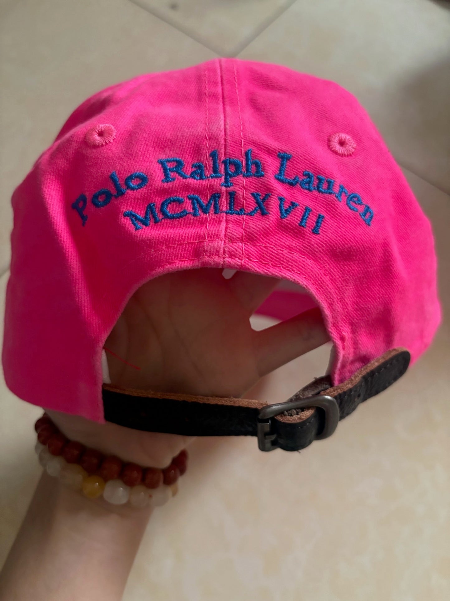 Polo Ralph Lauren Baseball Cap - Hot Pink