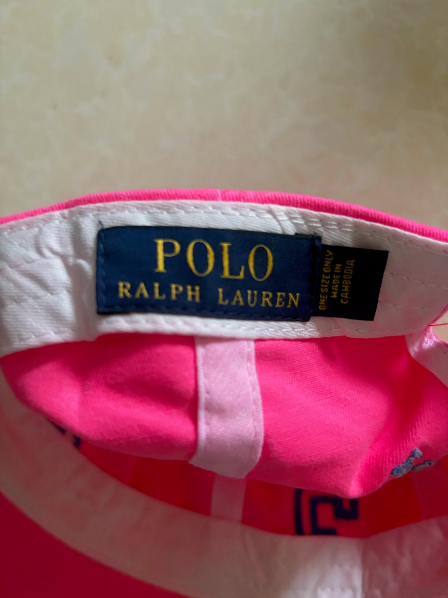 Polo Ralph Lauren Baseball Cap - Hot Pink