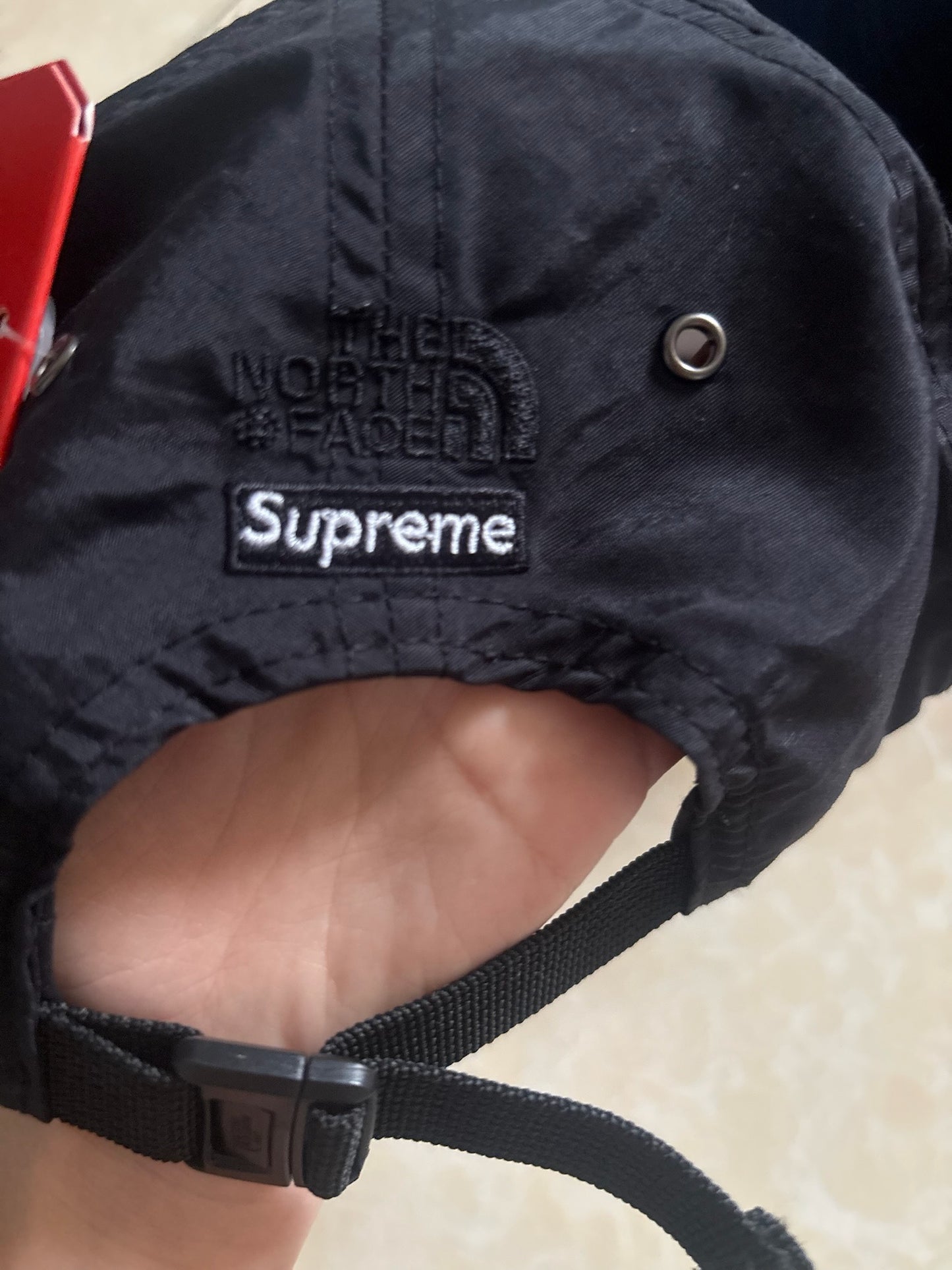 Supreme x The North Face Mountain 6-Panel Hat-Black