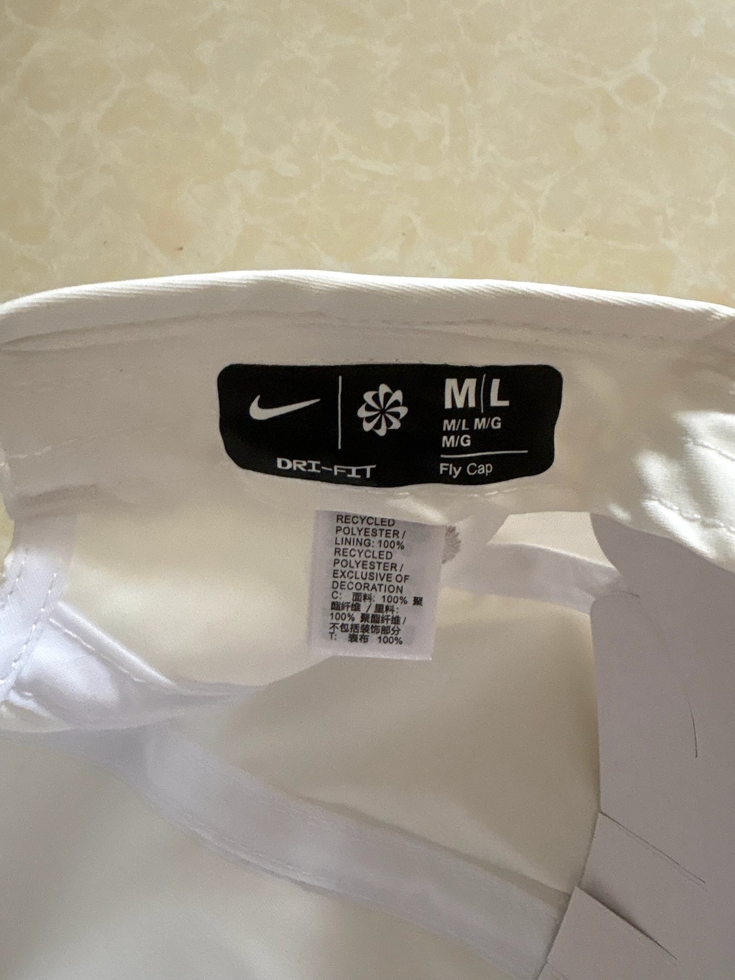 Nike Dri-FIT Fly Cap - White