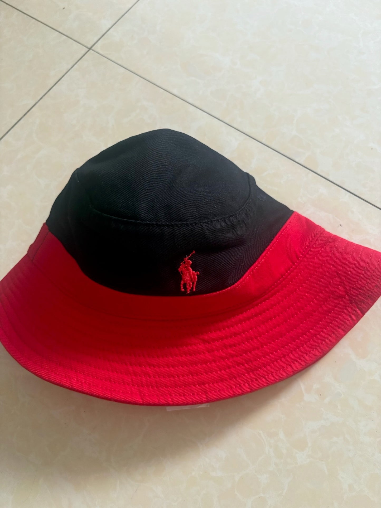 Polo Ralph Lauren Bucket Hat - Black/Red