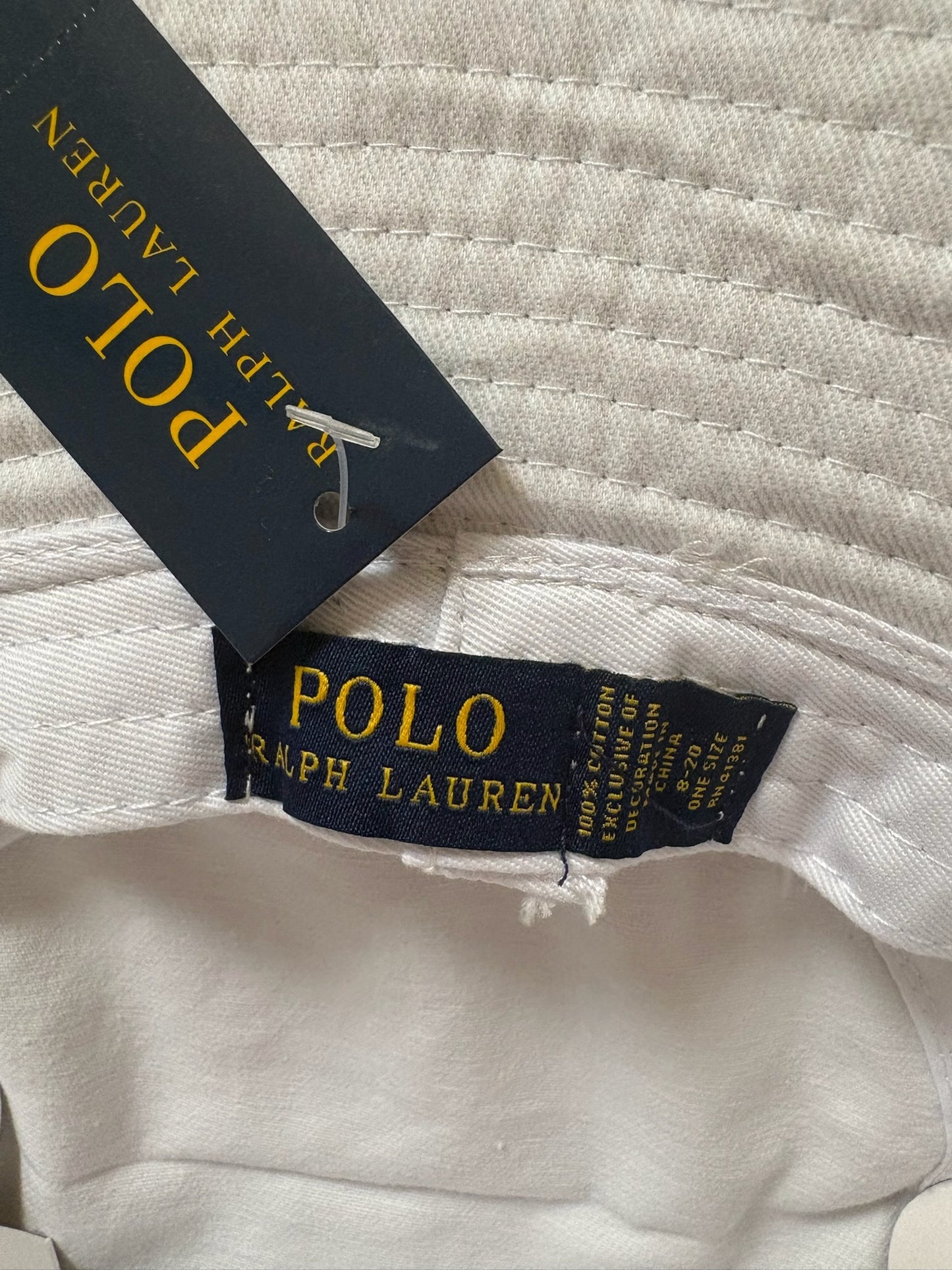 Polo Ralph Lauren Bucket Hat - White