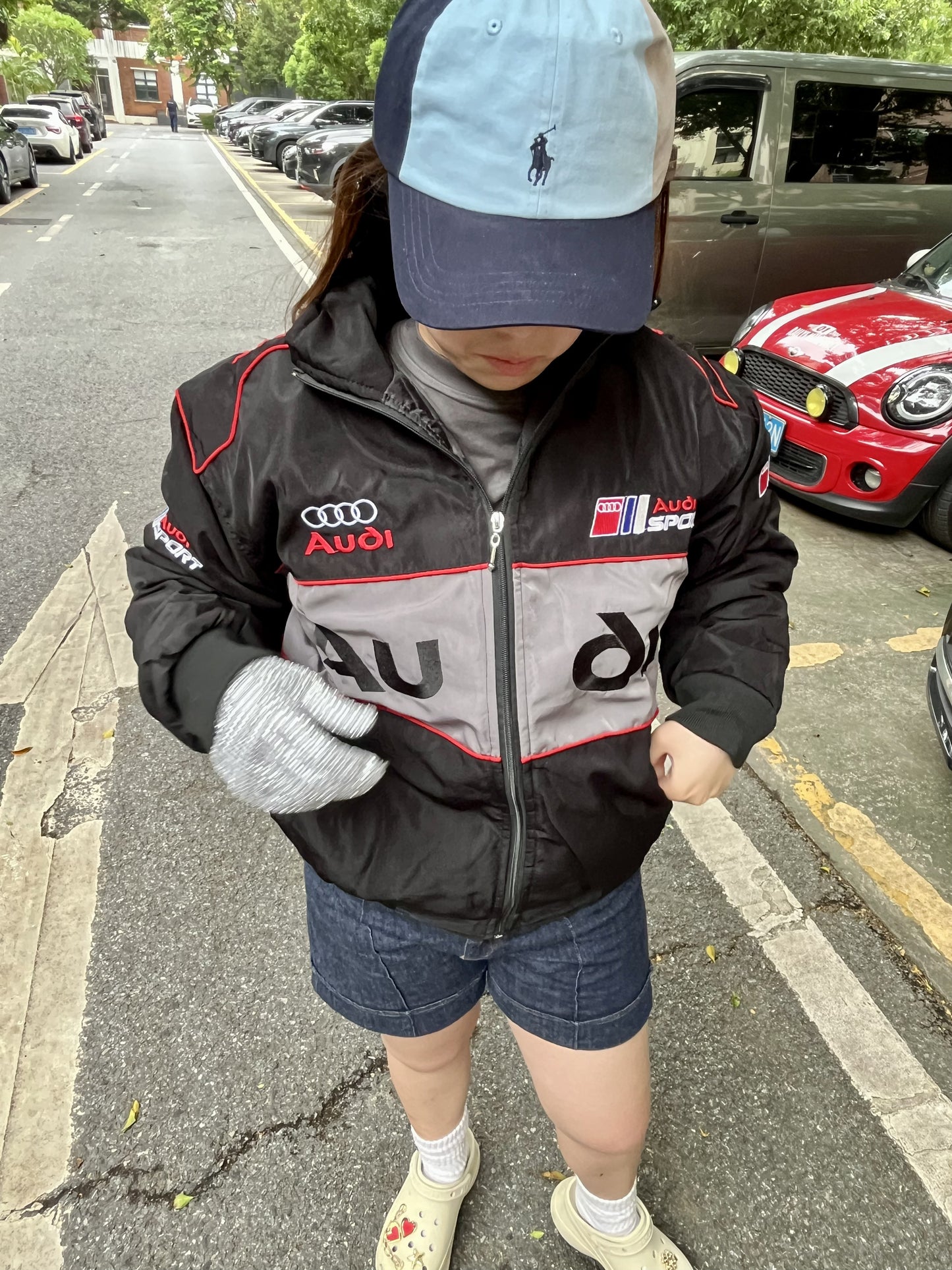 Audi Sport motorsport racing jacket