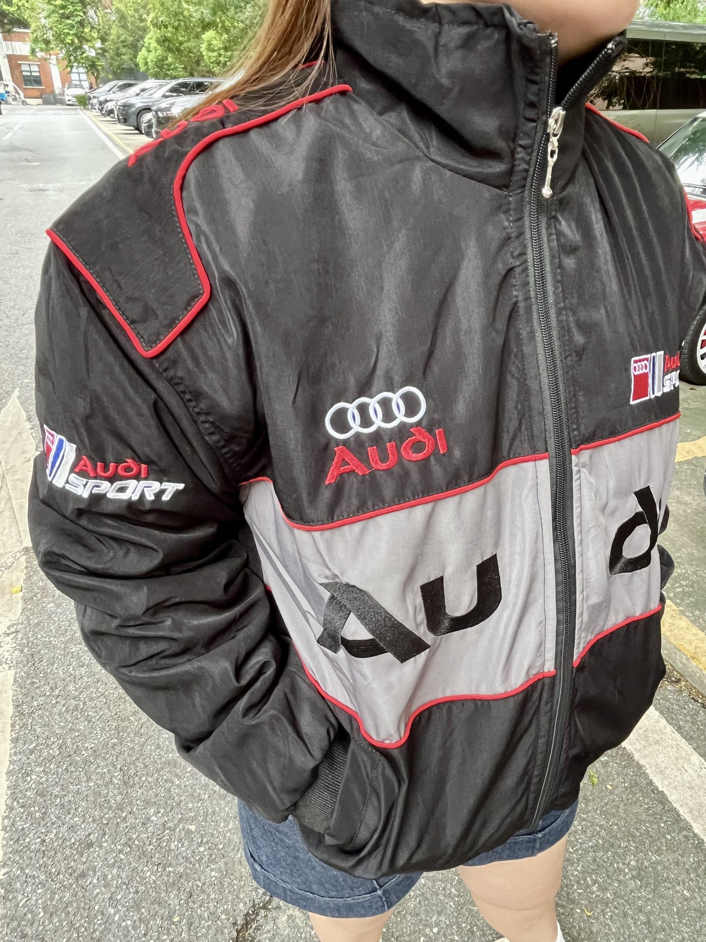 Audi Sport motorsport racing jacket