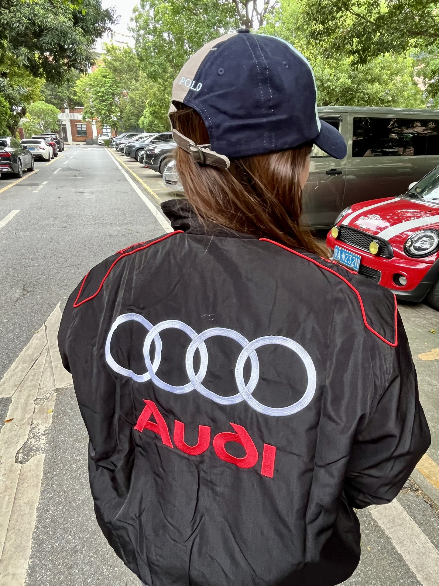 Audi Sport motorsport racing jacket