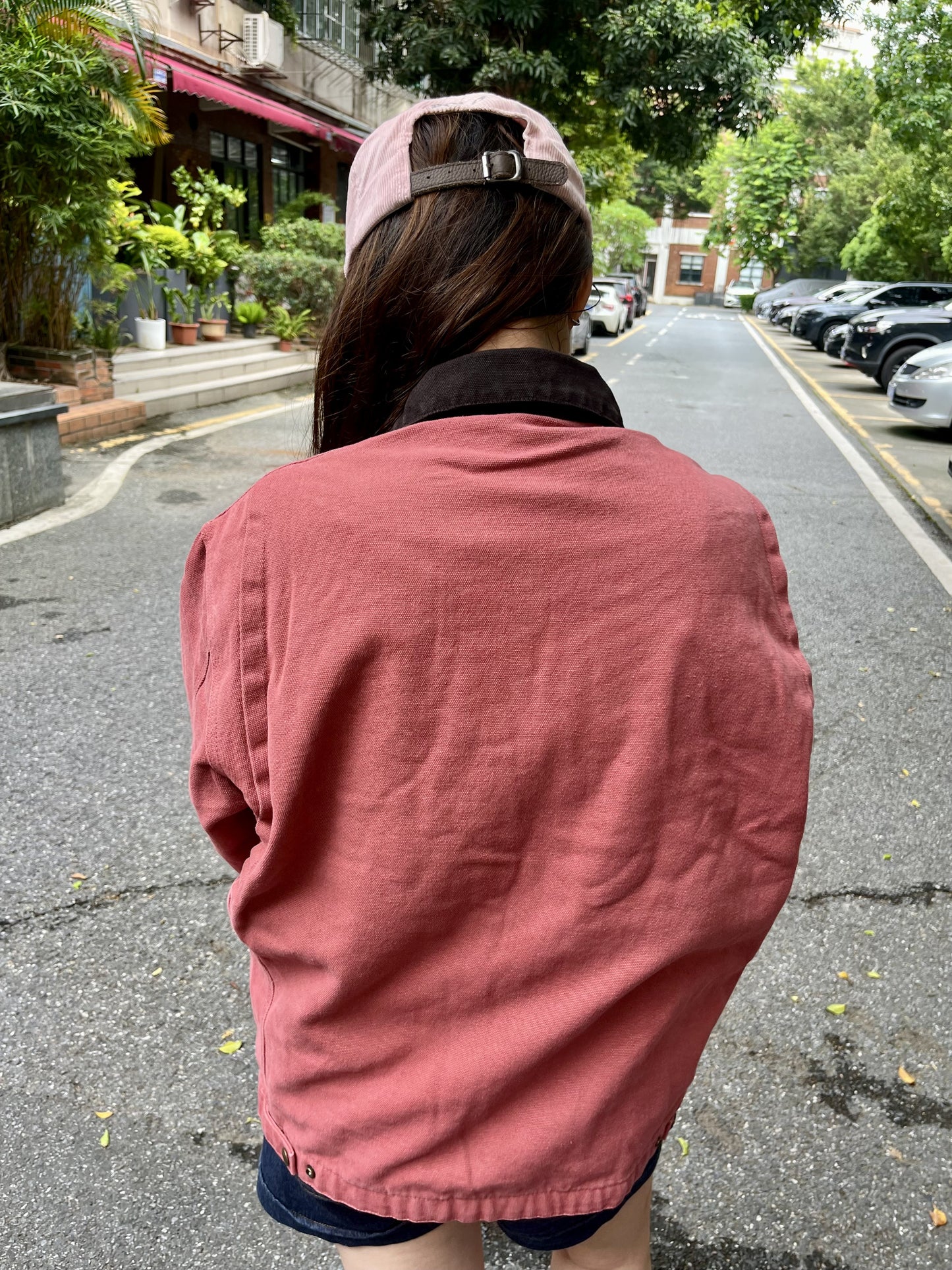 Carhartt WJ097 Detroit work jacket-Pink