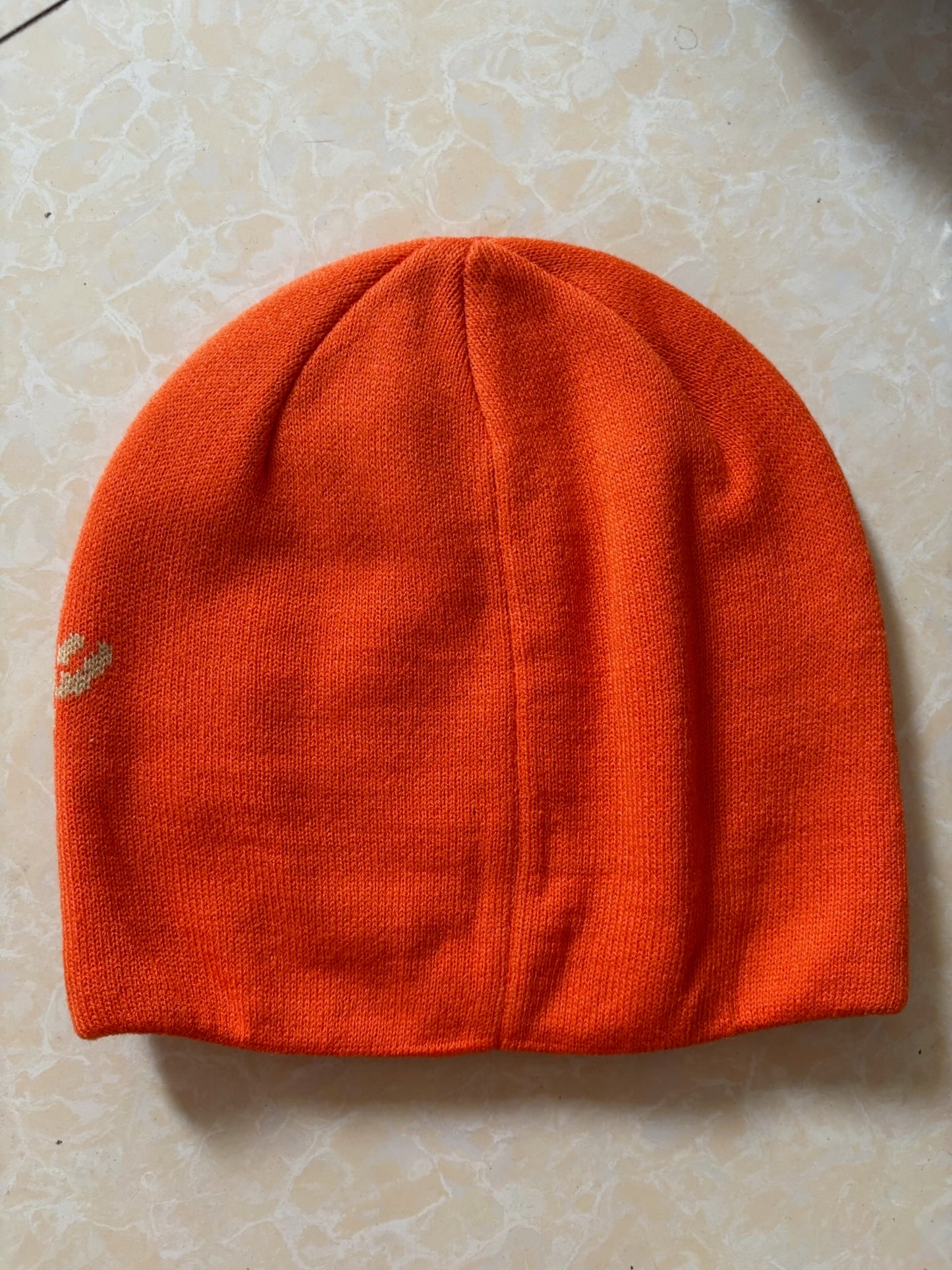 Bird Head Toque Beanie – Orange