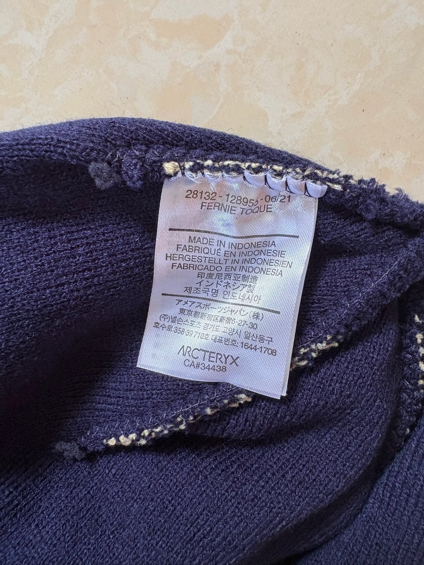 Word Toque – Navy Blue