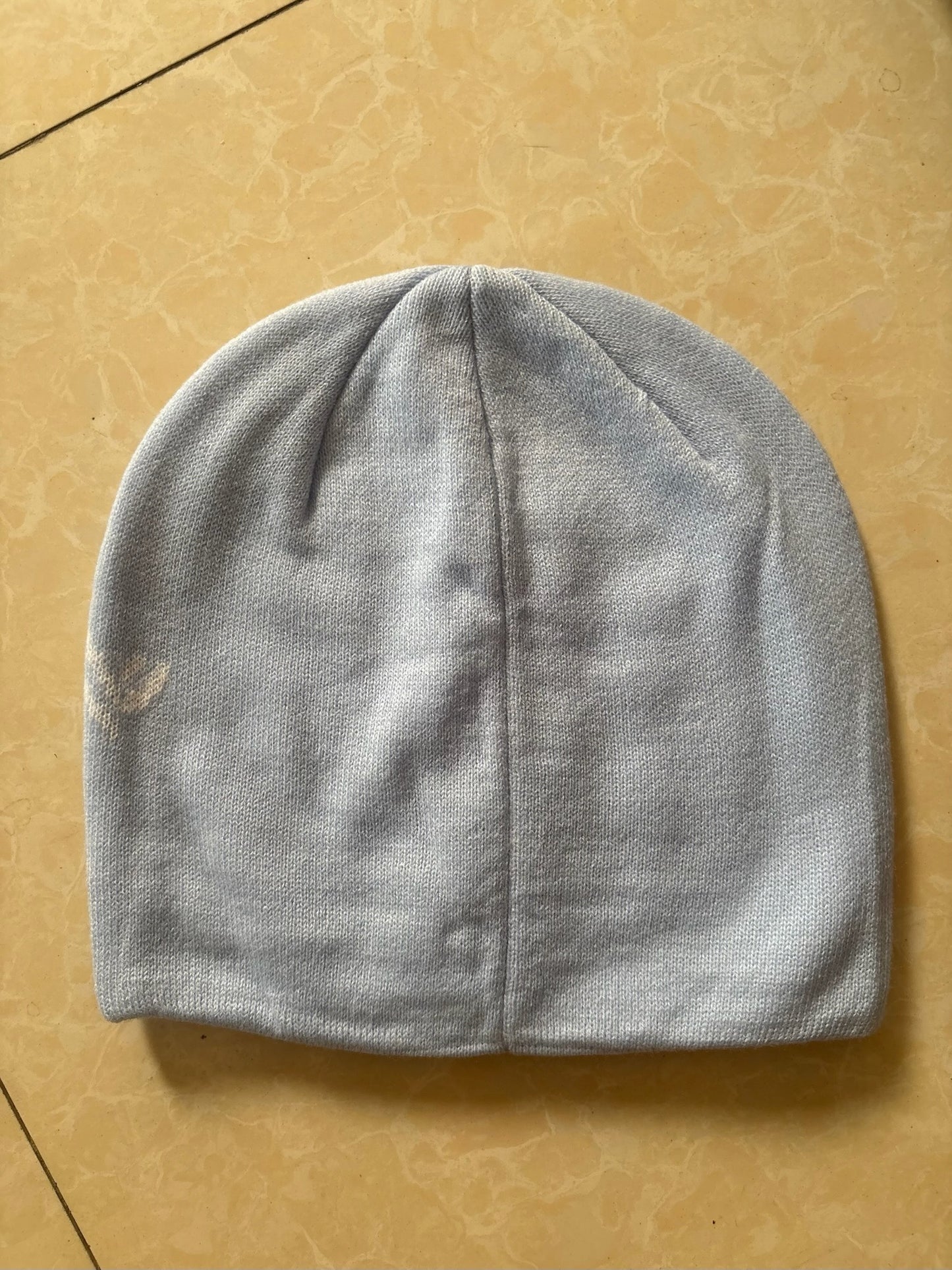 Bird Head Toque – Light Blue Grey