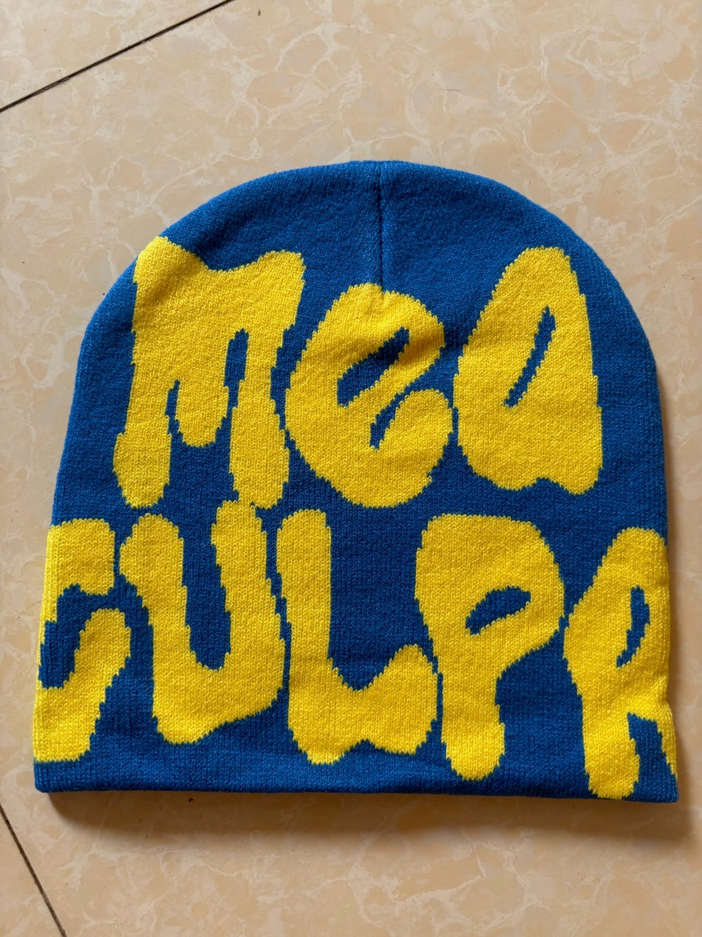 Mea Culpa beanie-Royal Blue