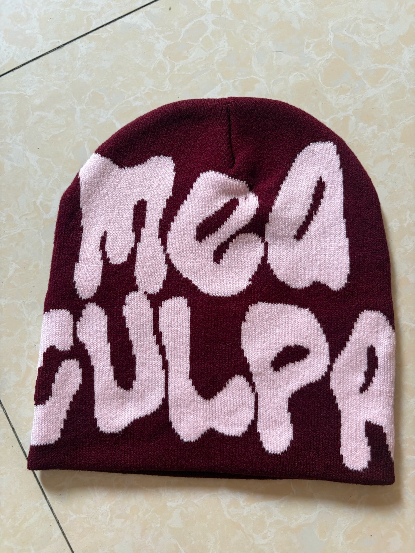 Mea Culpa beanie-Red