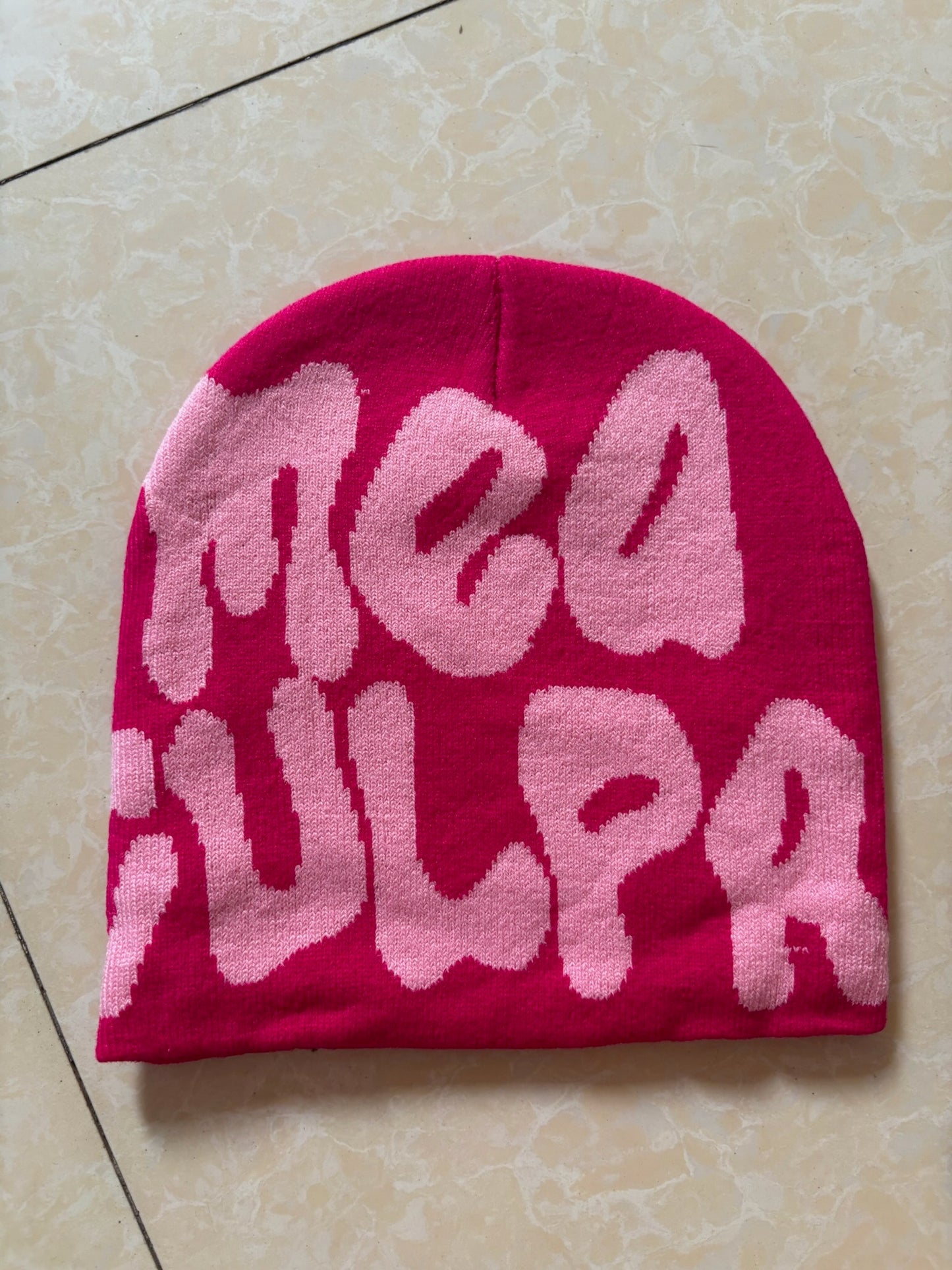 Mea Culpa beanie-Pink