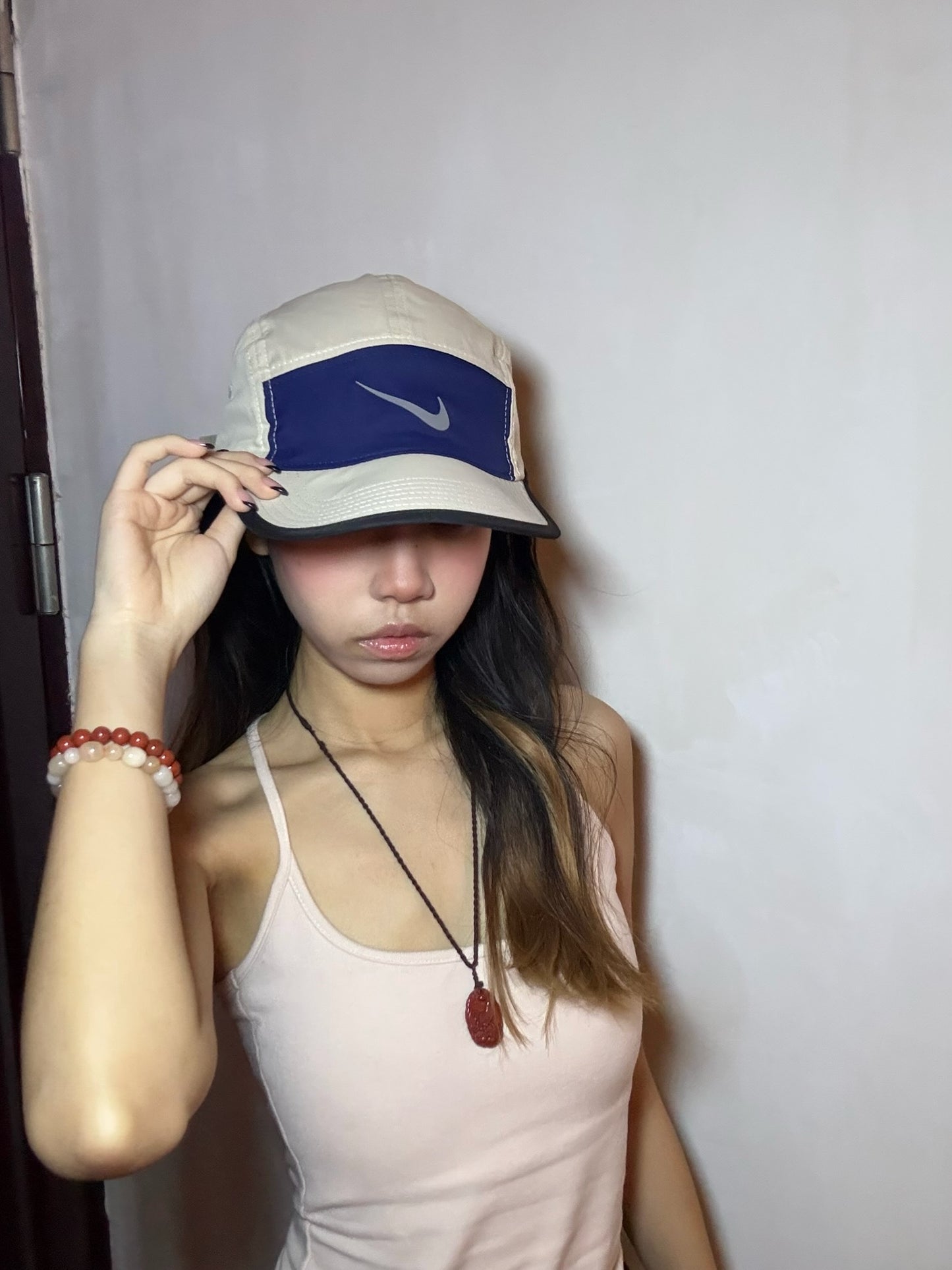 Nike Dri-FIT Fly Cap - Off Whire Royal Bule