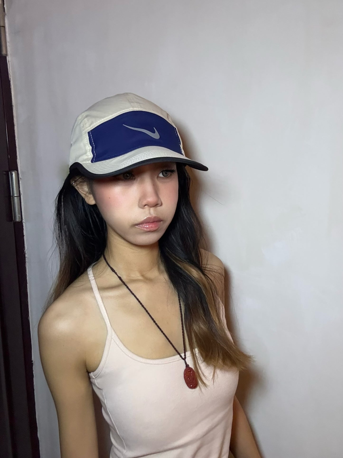 Nike Dri-FIT Fly Cap - Off Whire Royal Bule