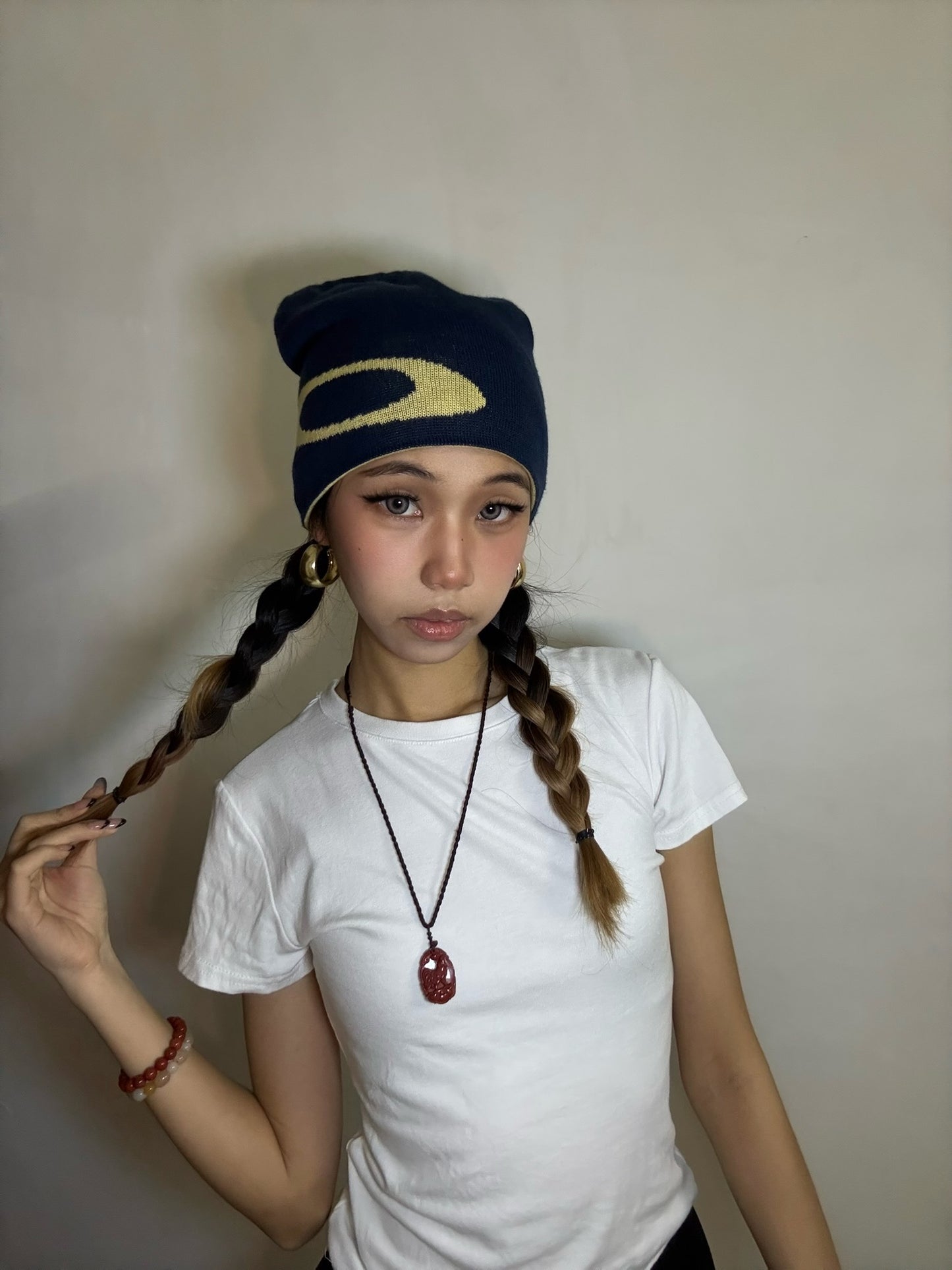 Oakley Ellipse Beanie  Dark Navy Blue