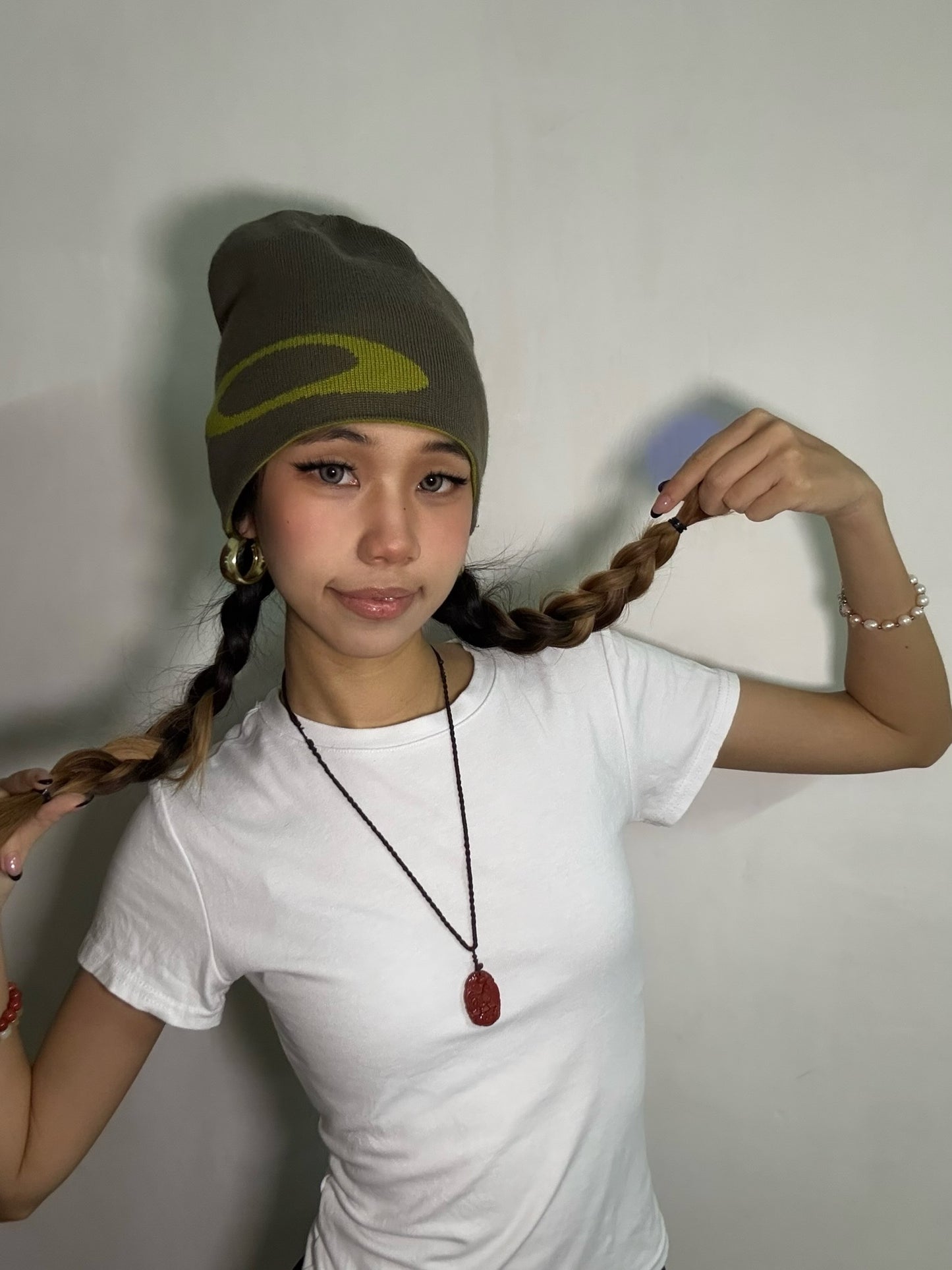 Oakley Ellipse  Beanie Grey Olive